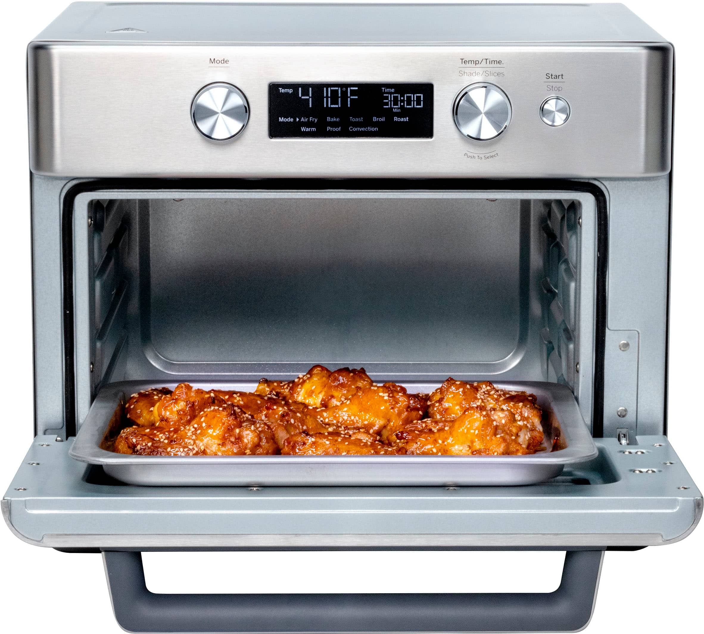 GE - Convection Toaster Oven with Air Fry - Stainless Steel - Image 22