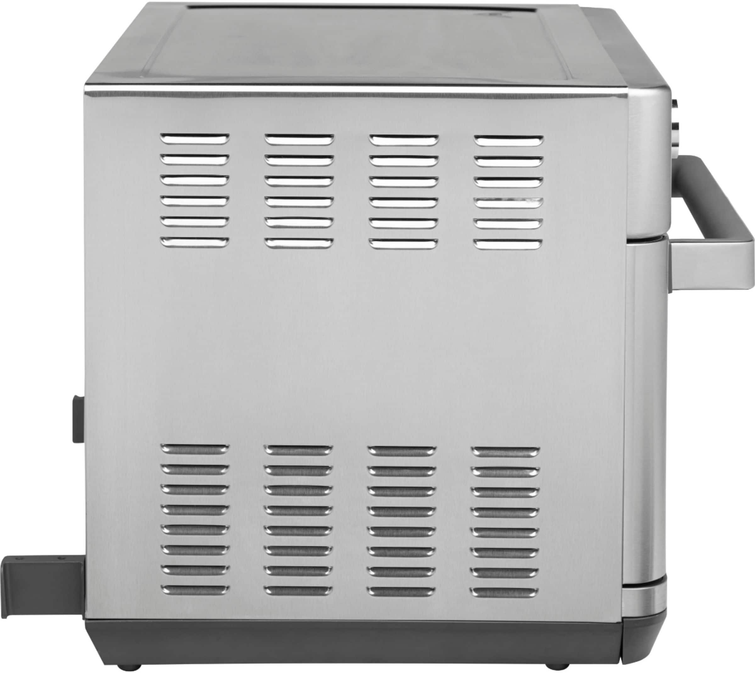 GE - Convection Toaster Oven with Air Fry - Stainless Steel - Image 3