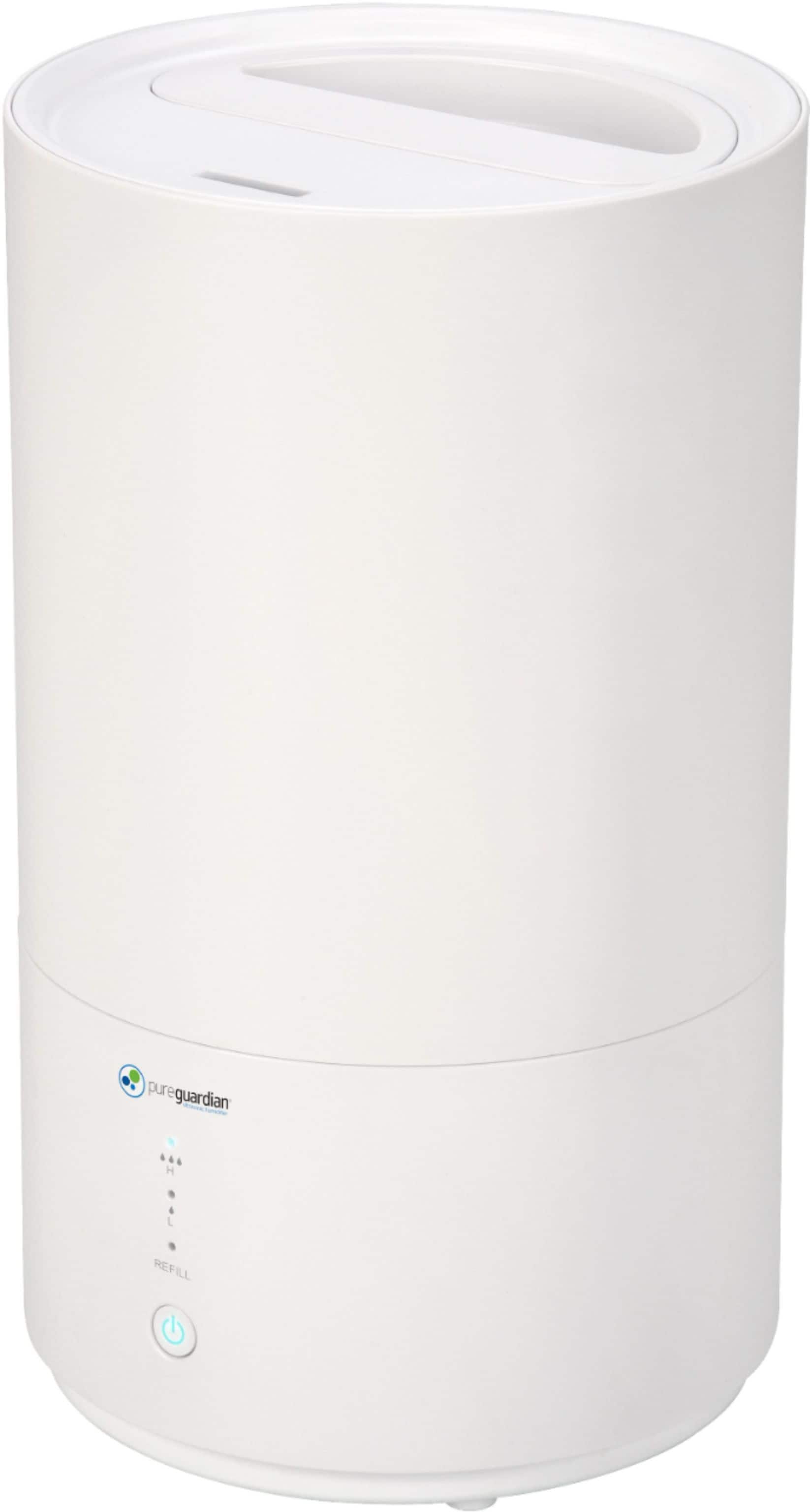 PureGuardian - H950AR Ultrasonic Cool Mist Top Fill Humidifier with Aromatherapy, .80-Gallon - White - Image 12