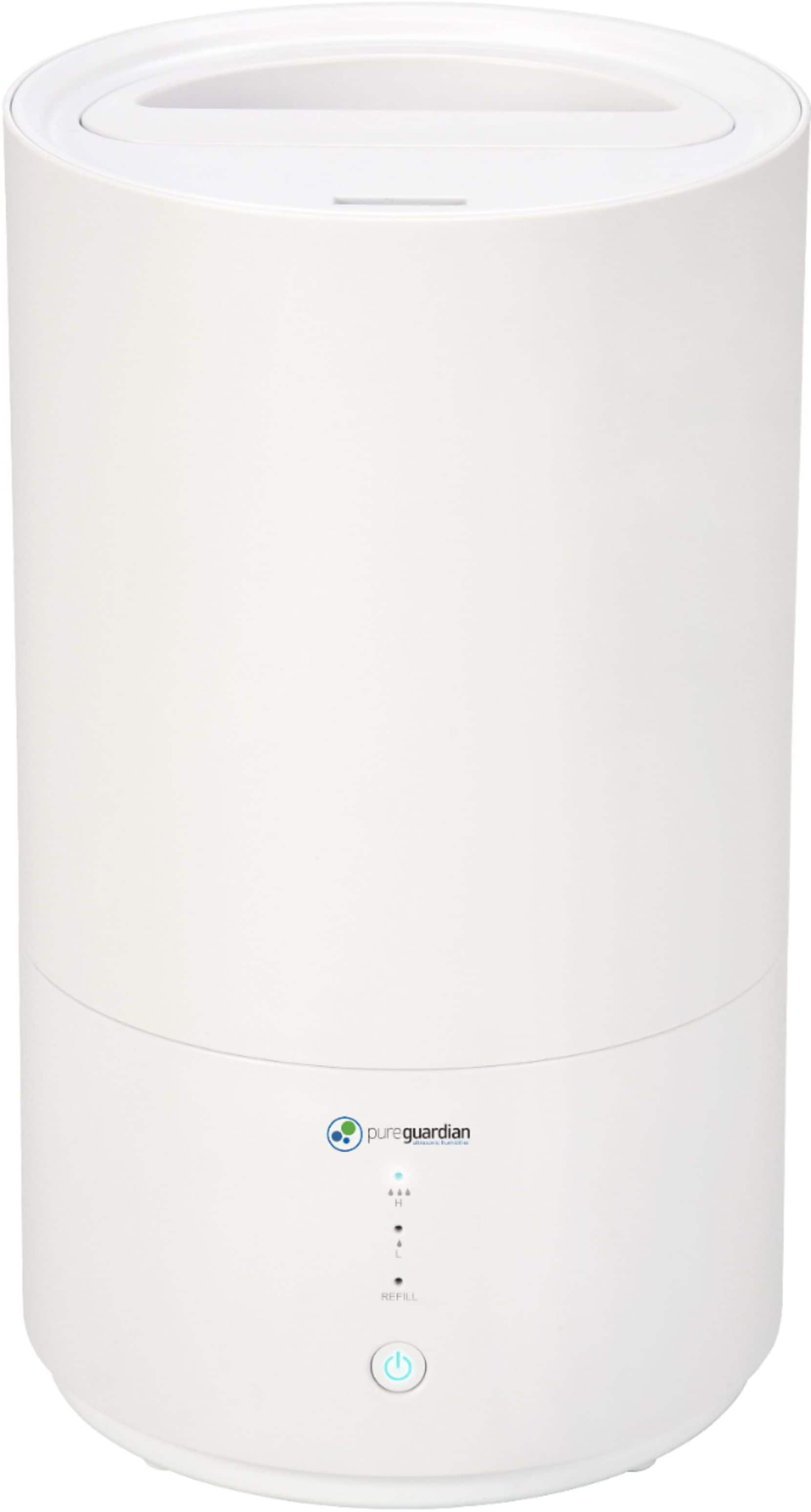 PureGuardian - H950AR Ultrasonic Cool Mist Top Fill Humidifier with Aromatherapy, .80-Gallon - White - Image 13