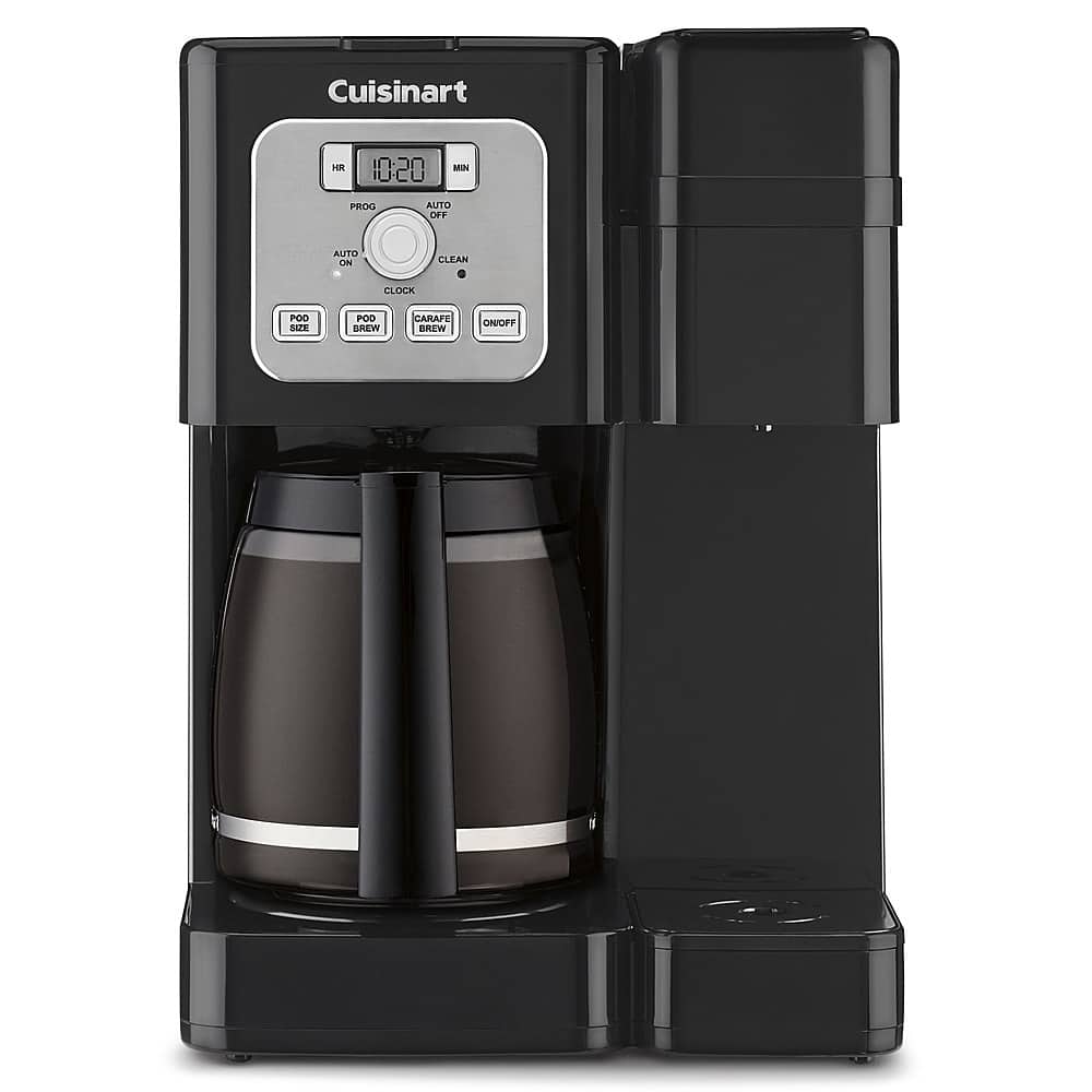 Cuisinart - Coffee Center Brew Basics Single Serve Coffee Maker - Black