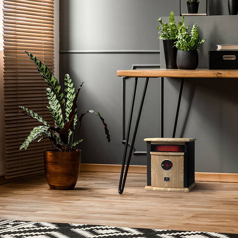 Heat Storm - 1500 Watt Infrared Cabinet Space Heater - BLACK - Image 5