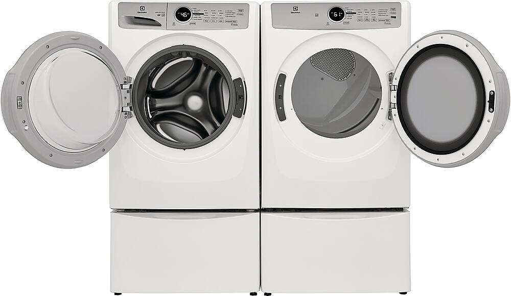Electrolux - 8.0 Cu. Ft. Stackable Electric Dryer - White - Image 9