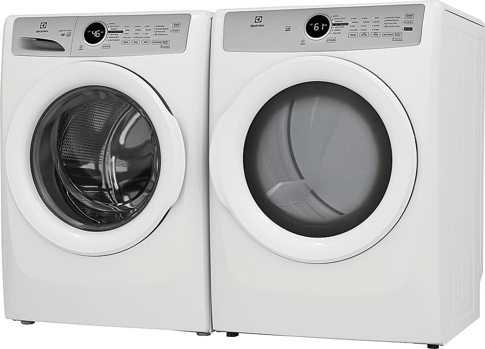 Electrolux - 8.0 Cu. Ft. Stackable Electric Dryer - White - Image 11