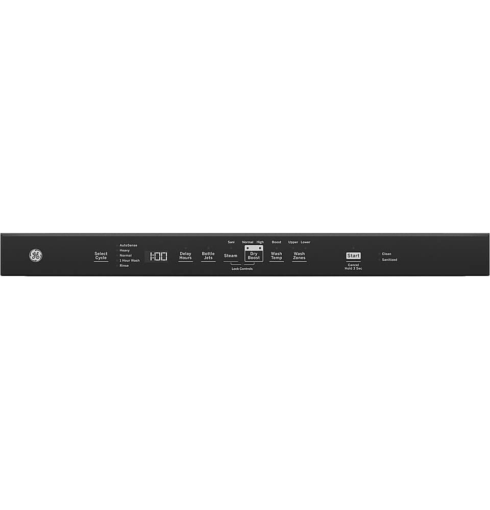 GE - 24" Top Control Built-In Plastic Tub Dishwasher with 3rd Rack, Dry Boost and 50 dBA - White - Image 4