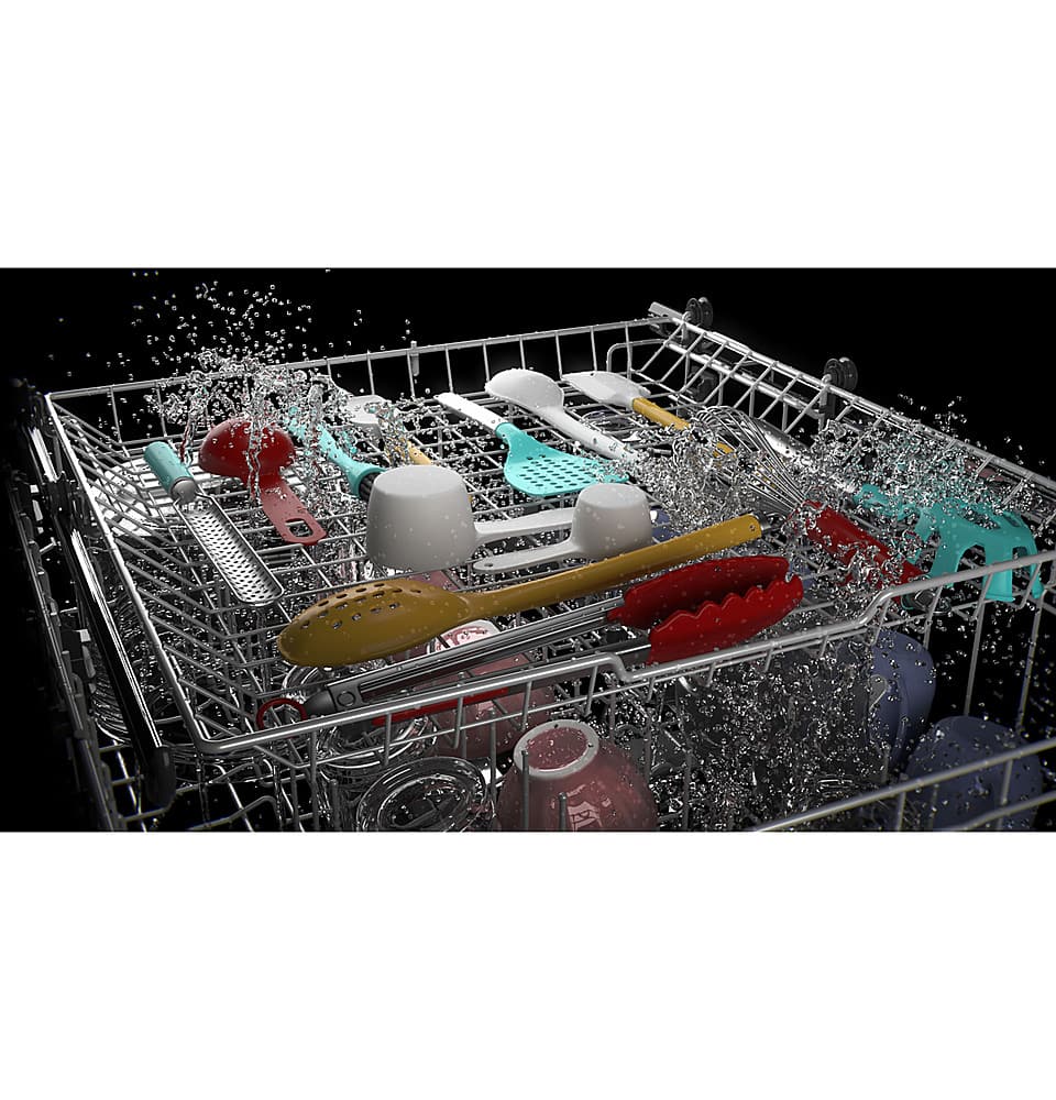 GE - 24" Top Control Built-In Plastic Tub Dishwasher with 3rd Rack, Dry Boost and 50 dBA - White - Image 19