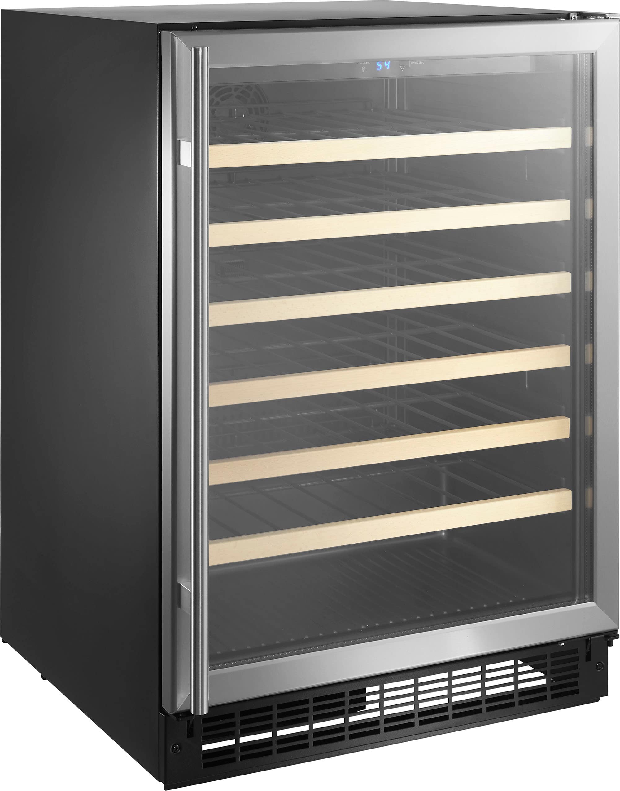 Insignia™ - 61-Bottle Wine Cooler - Stainless steel - Image 10