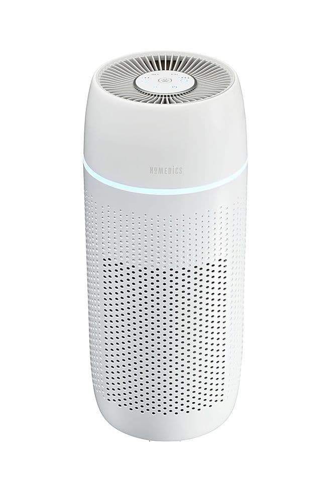 Homedics - PetPlus True Hepa Air Purifier for Large Rooms - White