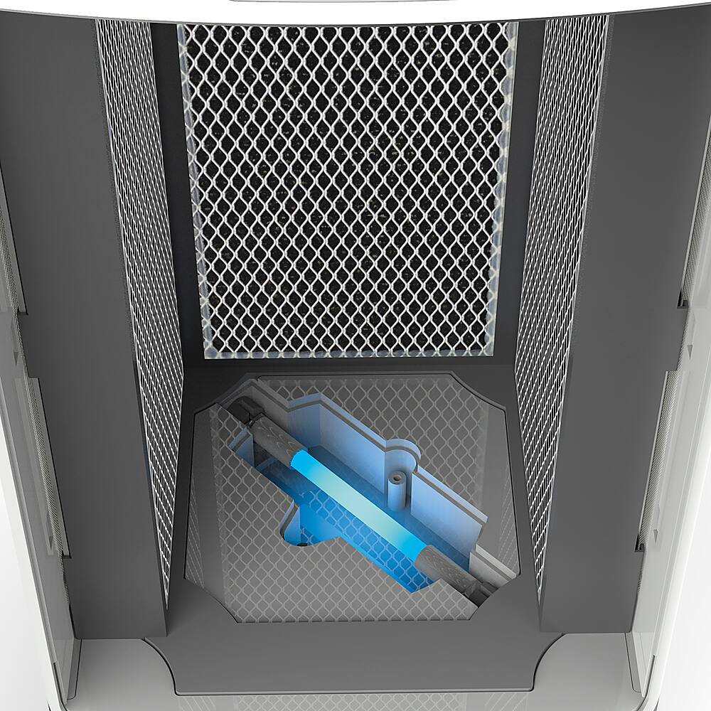 Cuisinart - PuRXium Large Room/Freestanding Air Purifier - White - Image 8