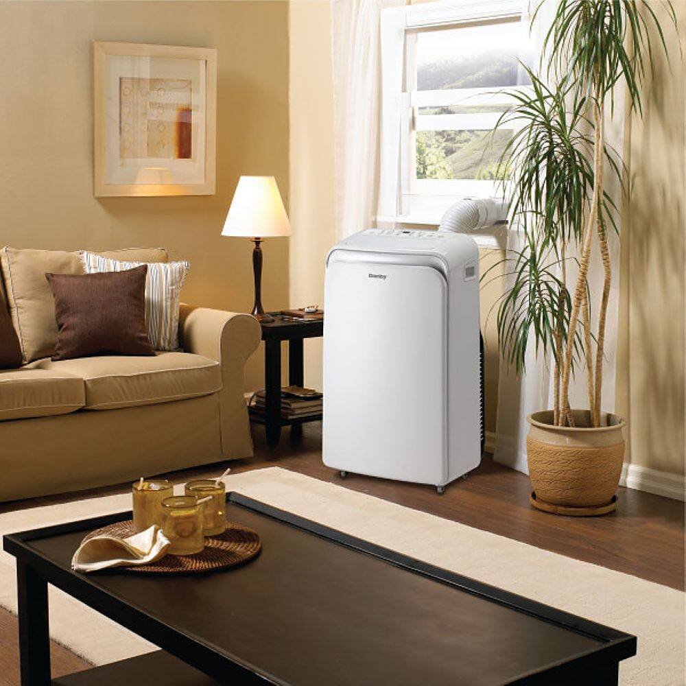 Danby - DPA060B1WDB 250 Sq. Ft. Portable Air Conditioner - White - Image 4