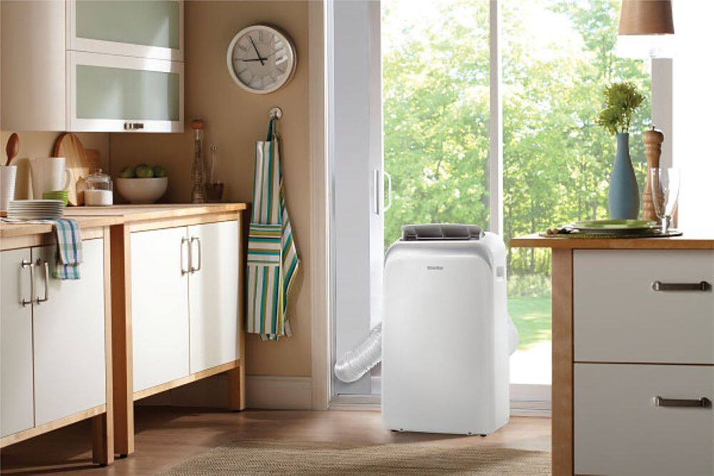 Danby - DPA060B1WDB 250 Sq. Ft. Portable Air Conditioner - White - Image 5