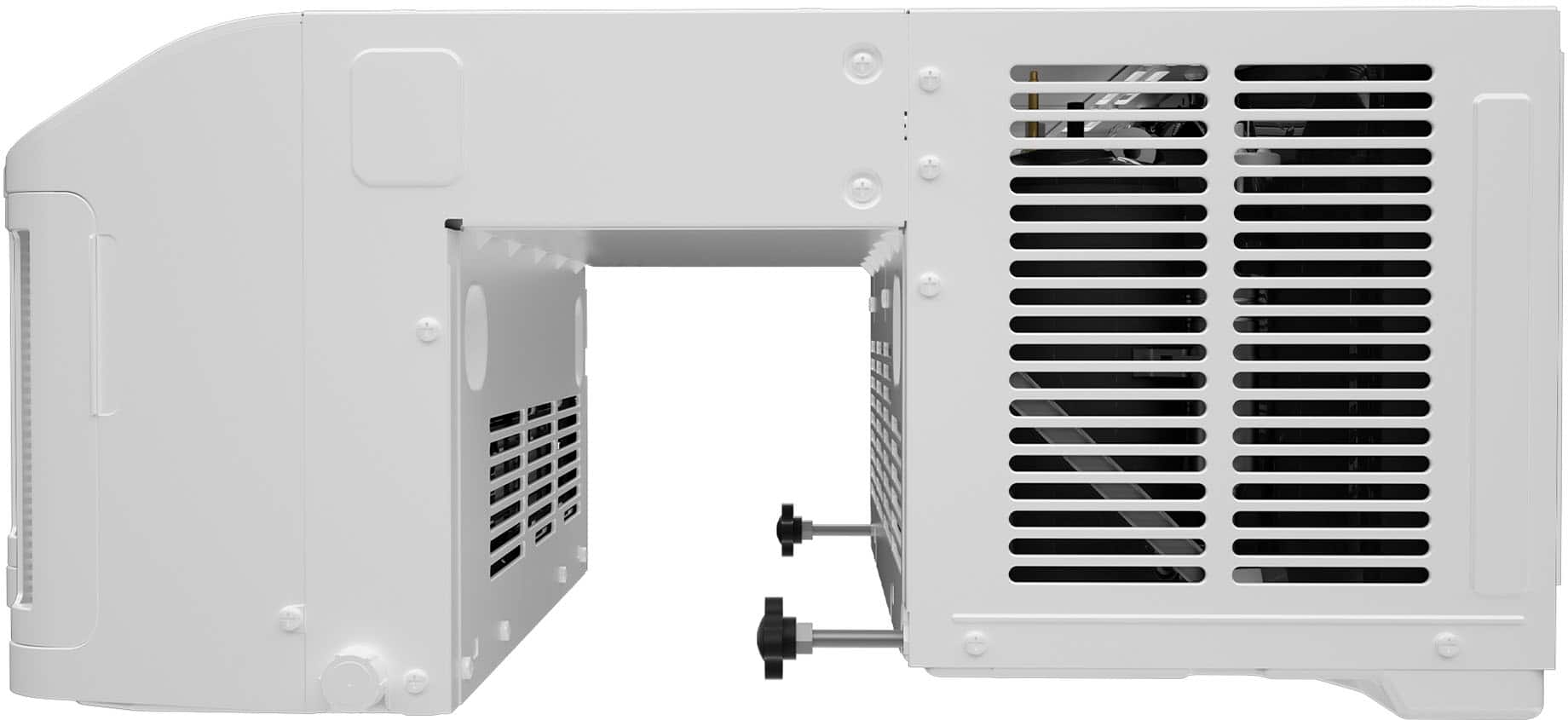 GE Profile - ClearView 250 Sq. Ft. 6,100 BTU Smart Ultra Quiet Window Air Conditioner - White - Image 21