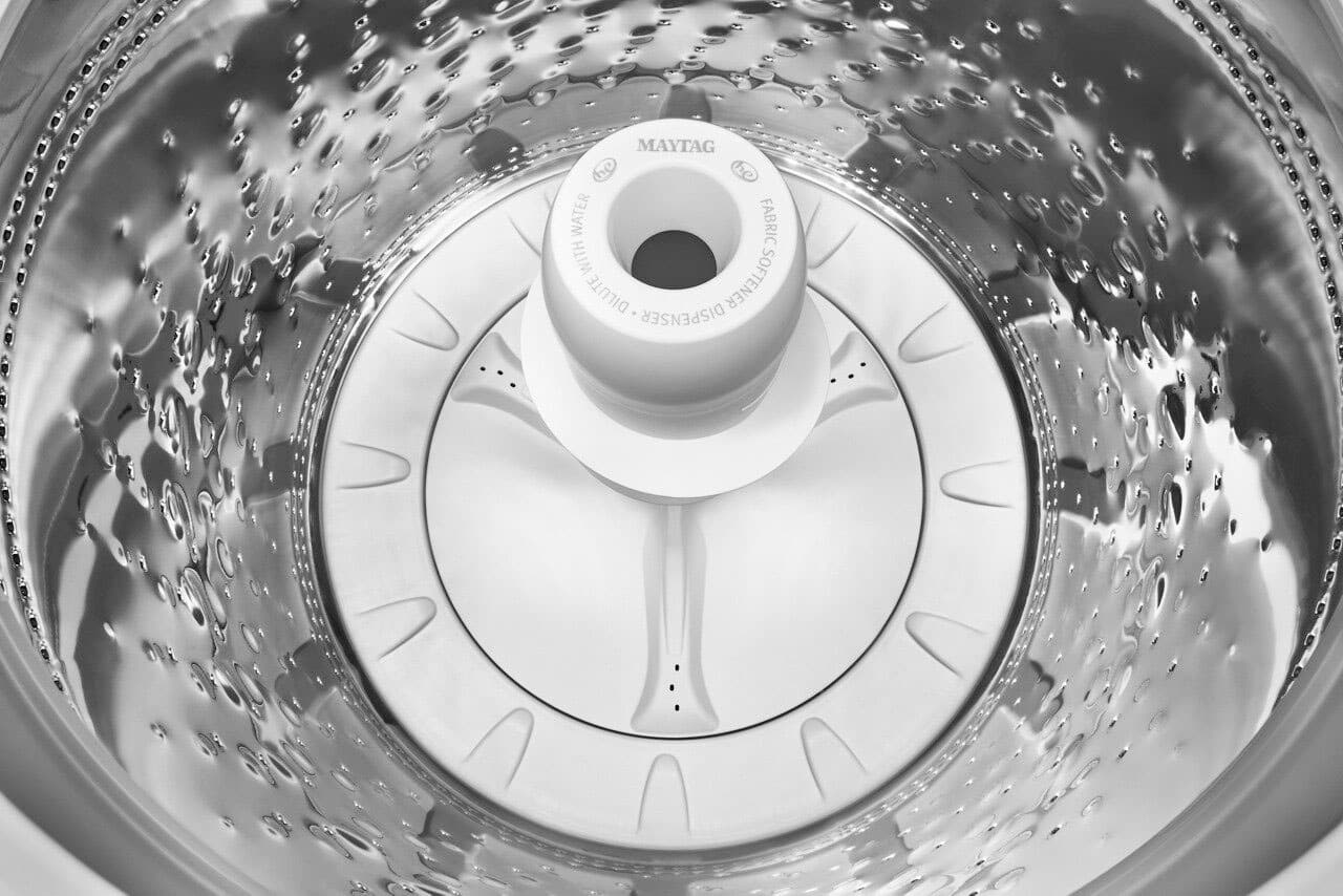 Maytag - 4.5 Cu. Ft. High Efficiency Top Load Washer with Deep Fill - White - Image 10