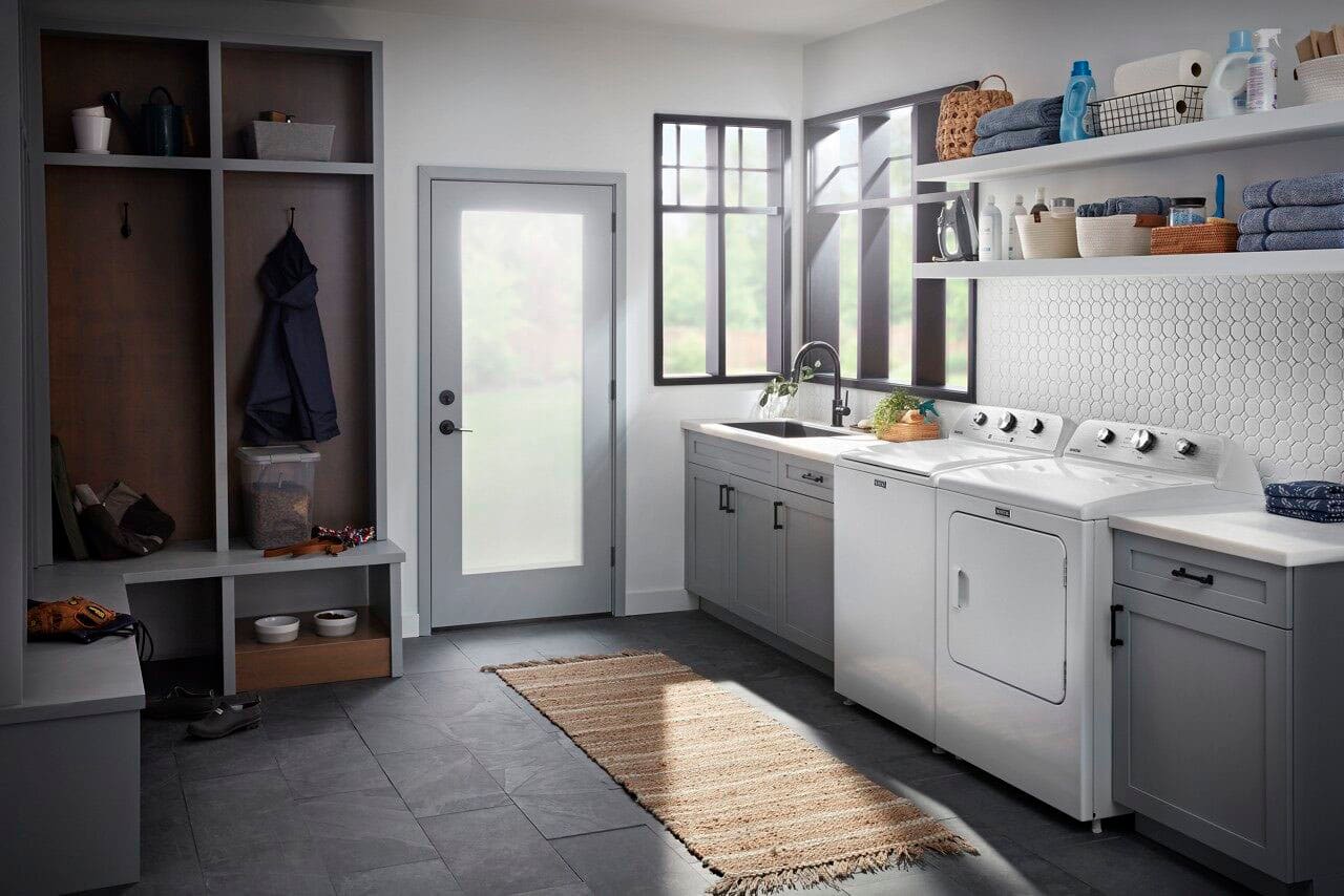 Maytag - 7.0 Cu. Ft. Electric Dryer with Wrinkle Prevent - White - Image 15