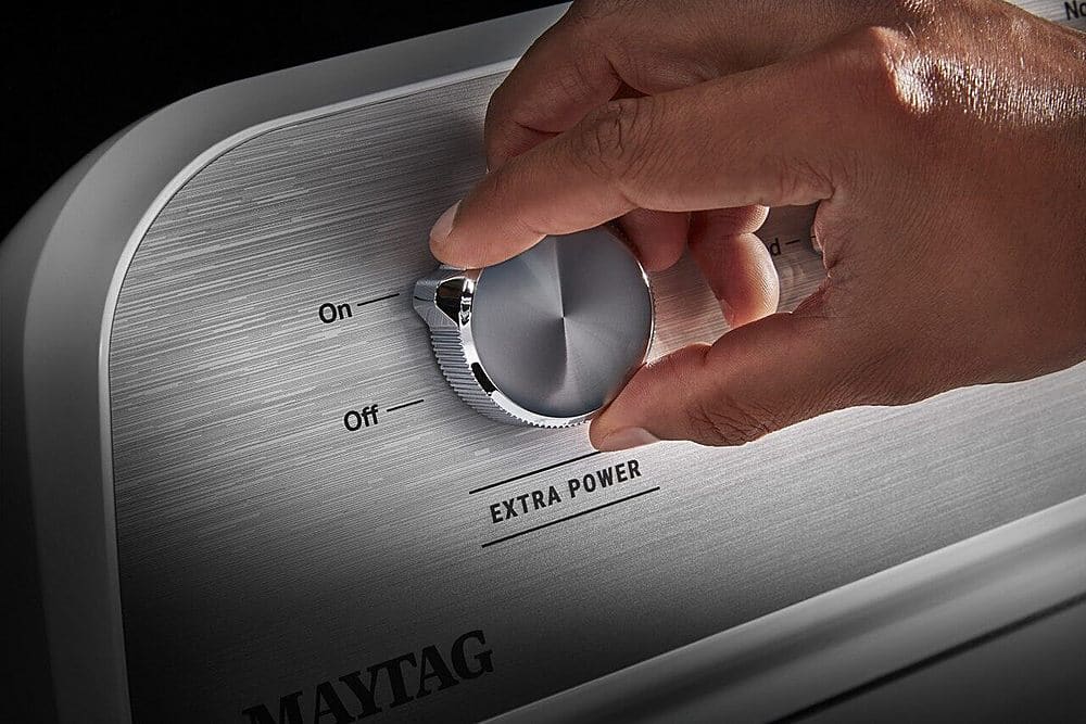 Maytag - 7.0 Cu. Ft. Electric Dryer with Steam Enhanced Cycles - White - Image 6