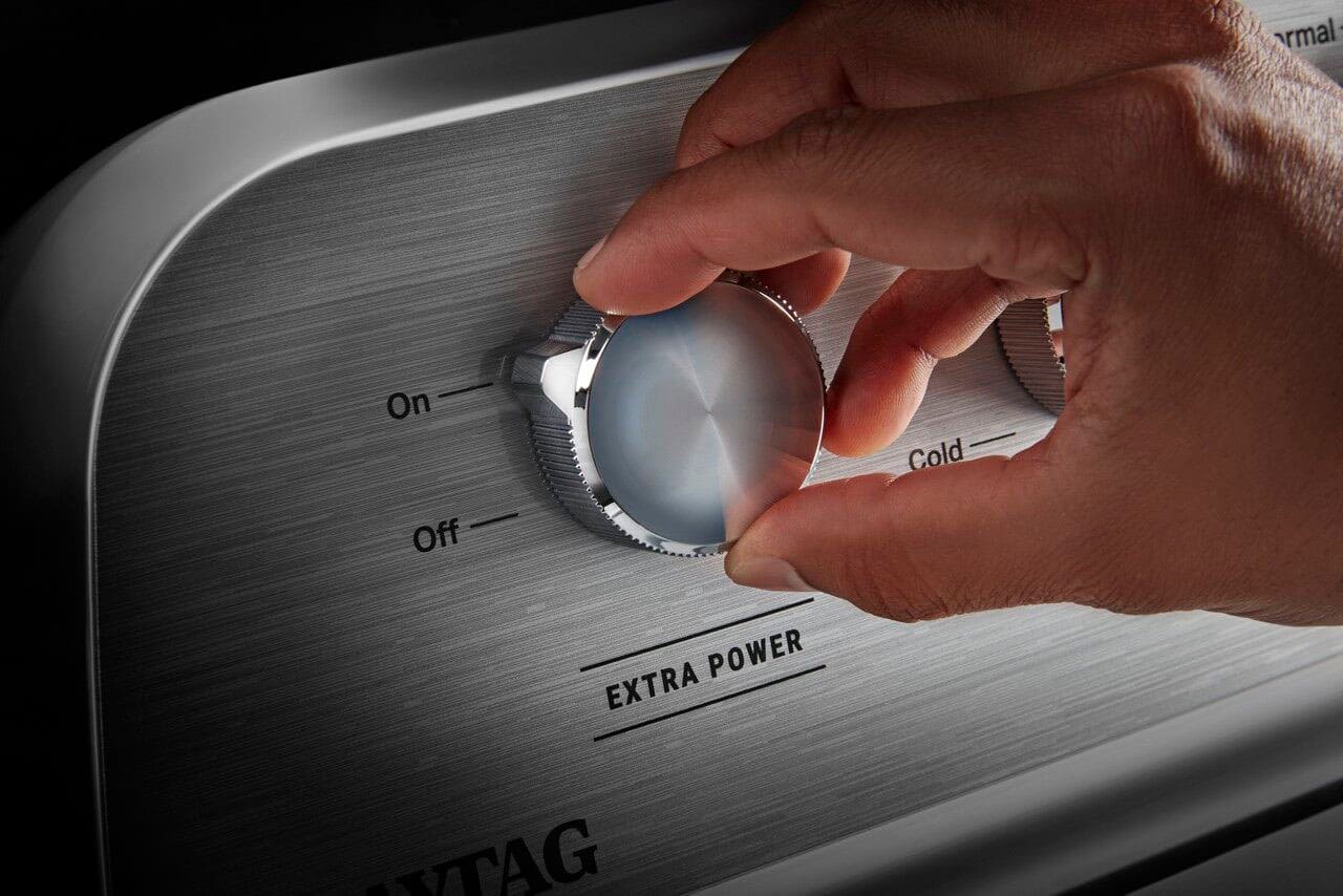 Maytag - 4.8 Cu. Ft. High Efficiency Top Load Washer with Steam and Extra Power Button - White - Image 9