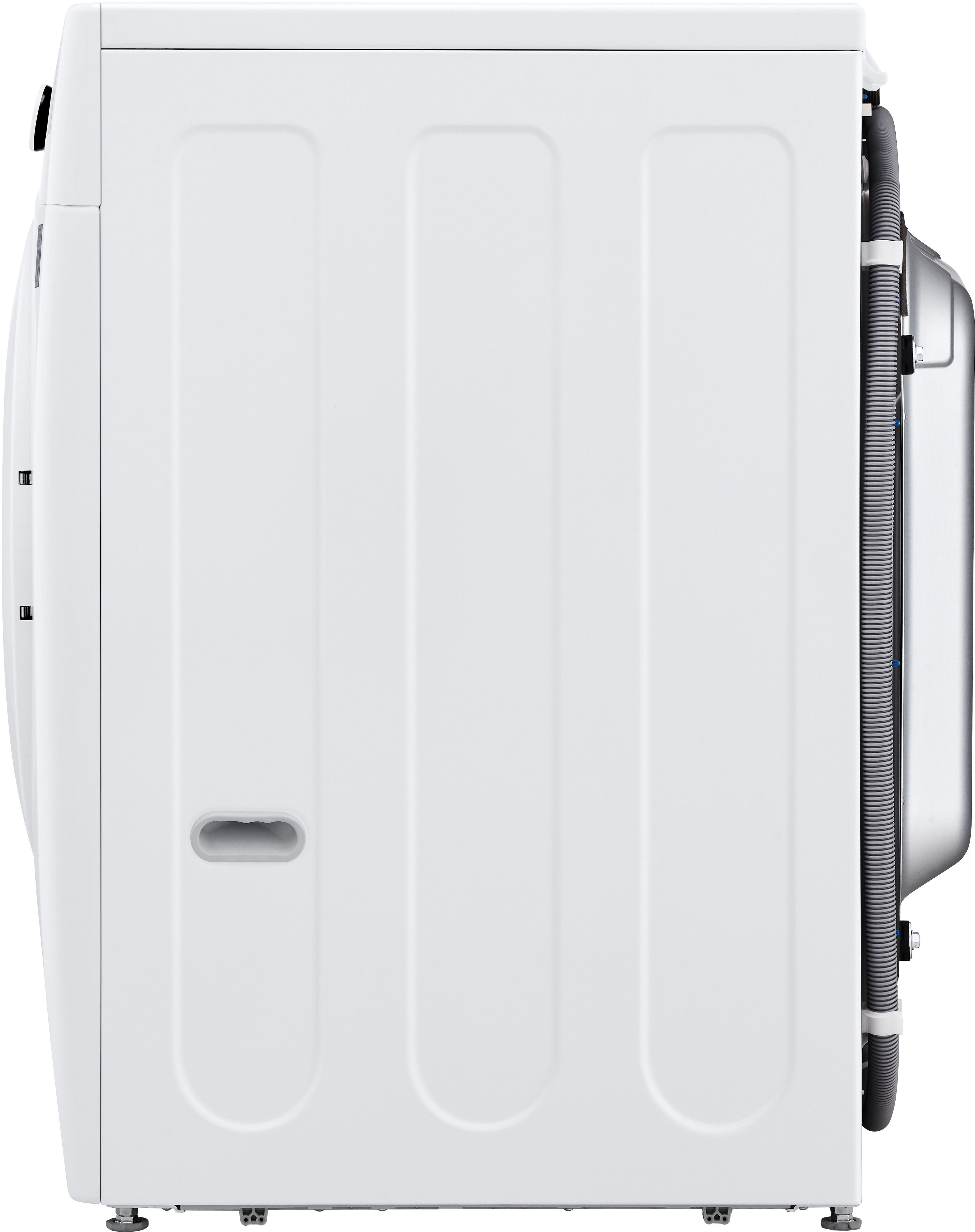 LG - 5.0 Cu. Ft. High-Efficiency Stackable Front Load Washer with 6Motion Technology - White - Image 11