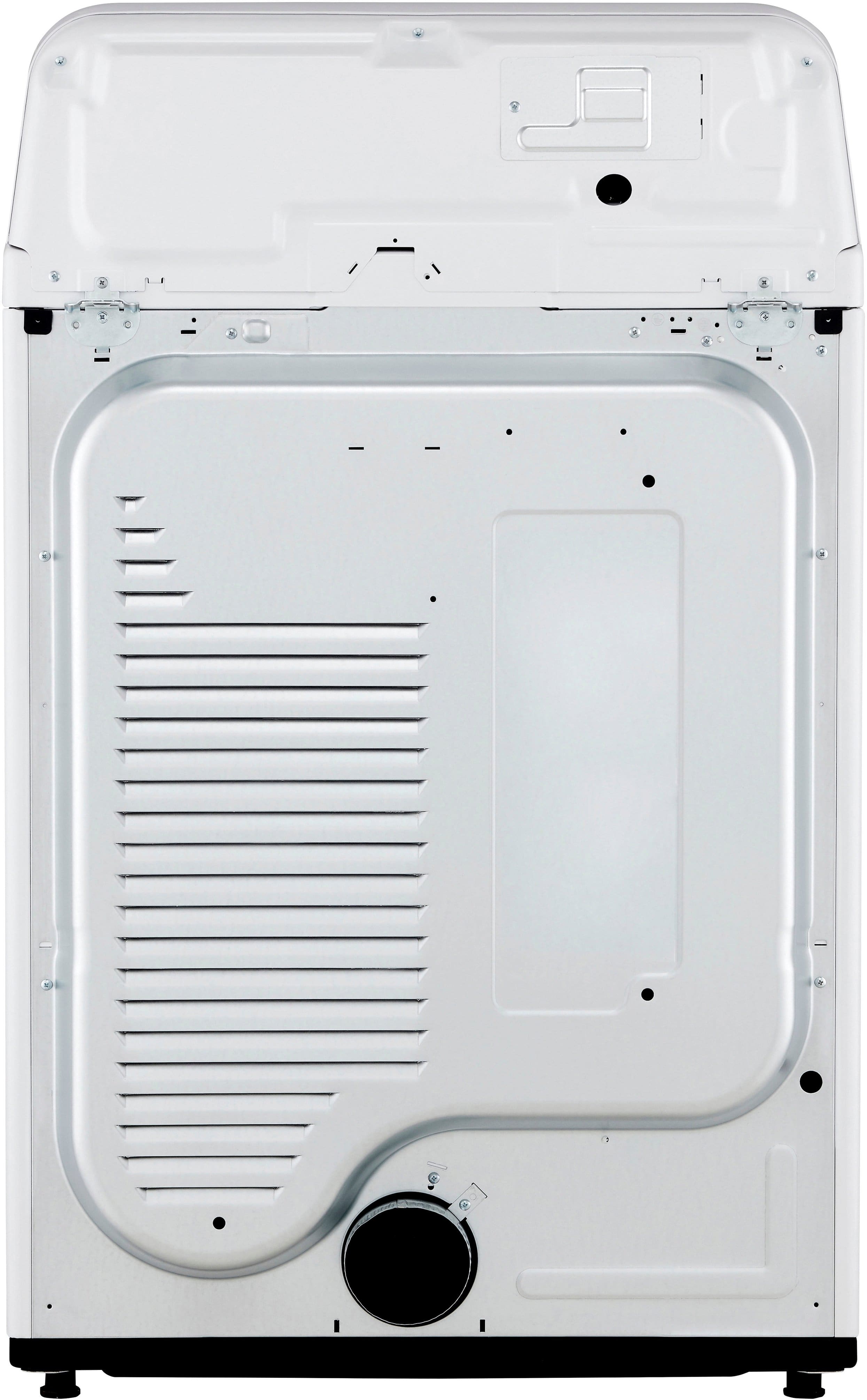 LG - 7.3 Cu. Ft. Electric Dryer with Sensor Dry - White - Image 11