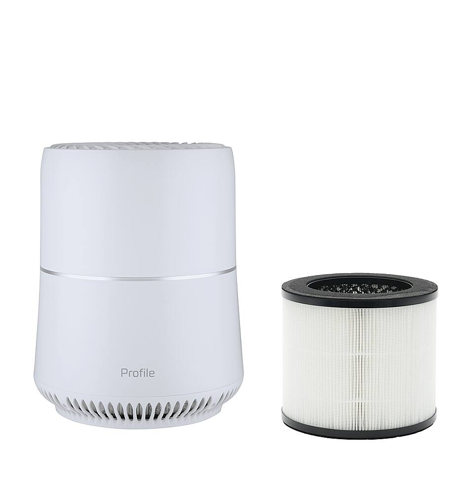 Profile - 92 Sq. Ft Carbon Filter Air Purifier - Eggshell White - Image 3