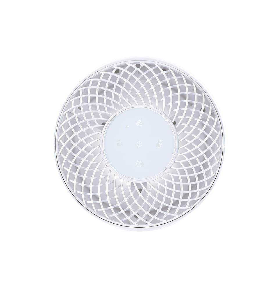 Profile - 92 Sq. Ft Carbon Filter Air Purifier - Eggshell White - Image 7