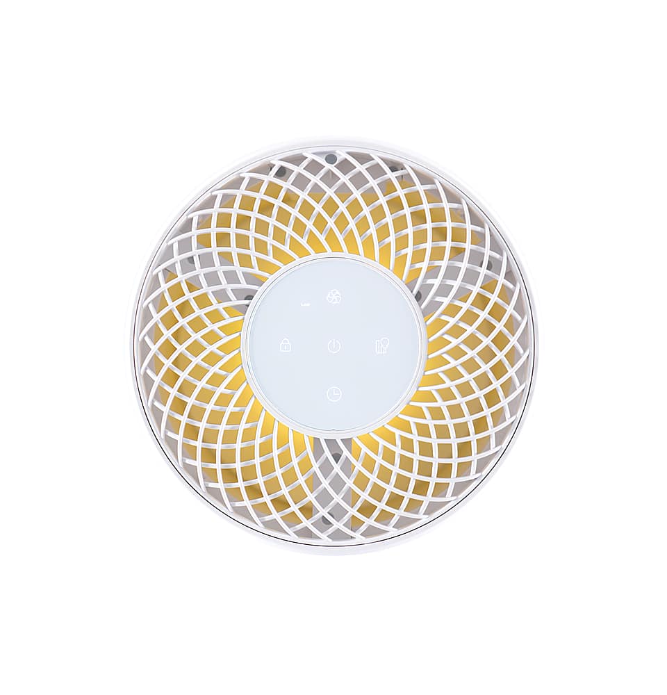 Profile - 92 Sq. Ft Carbon Filter Air Purifier - Eggshell White - Image 9