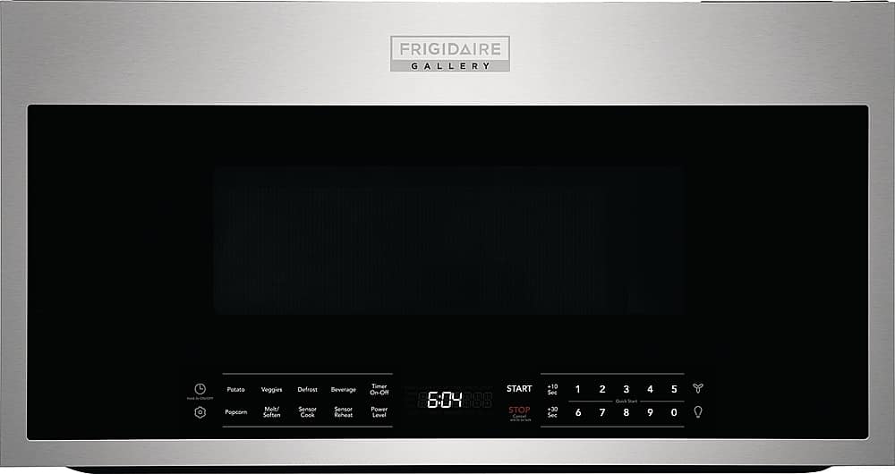 Frigidaire - Gallery 1.9 Cu. Ft. Over-The-Range Microwave with Sensor Cooking - Stainless Steel