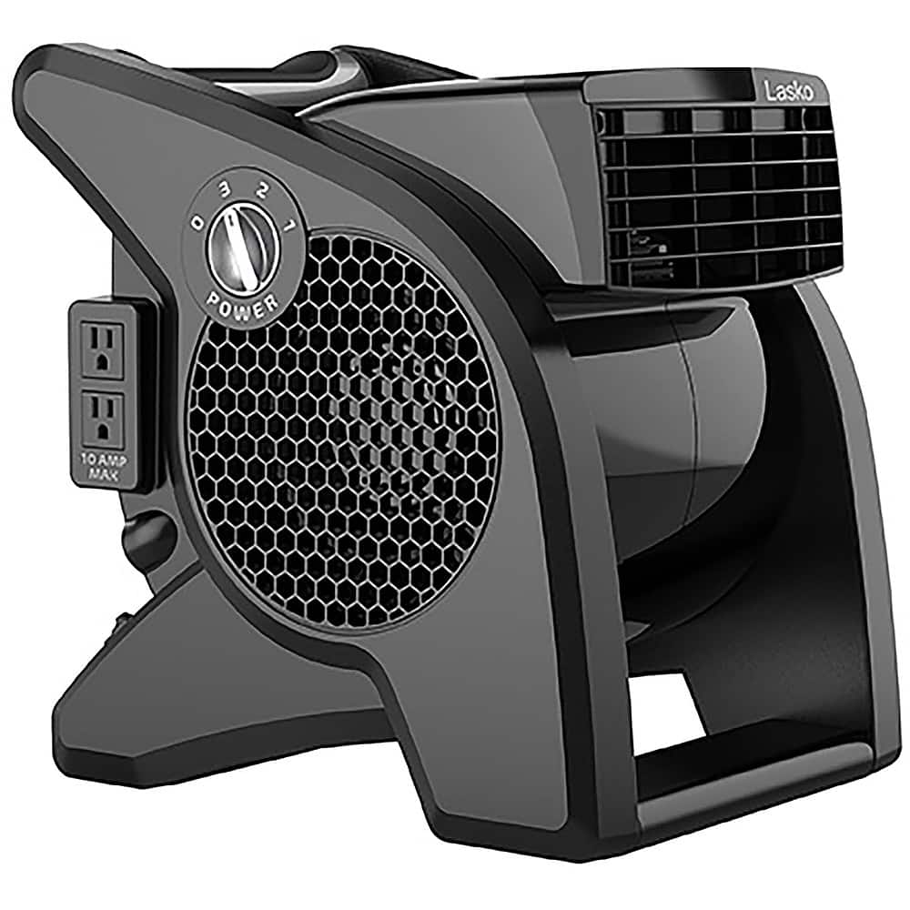 Lasko - High Velocity Utility Fan - Black