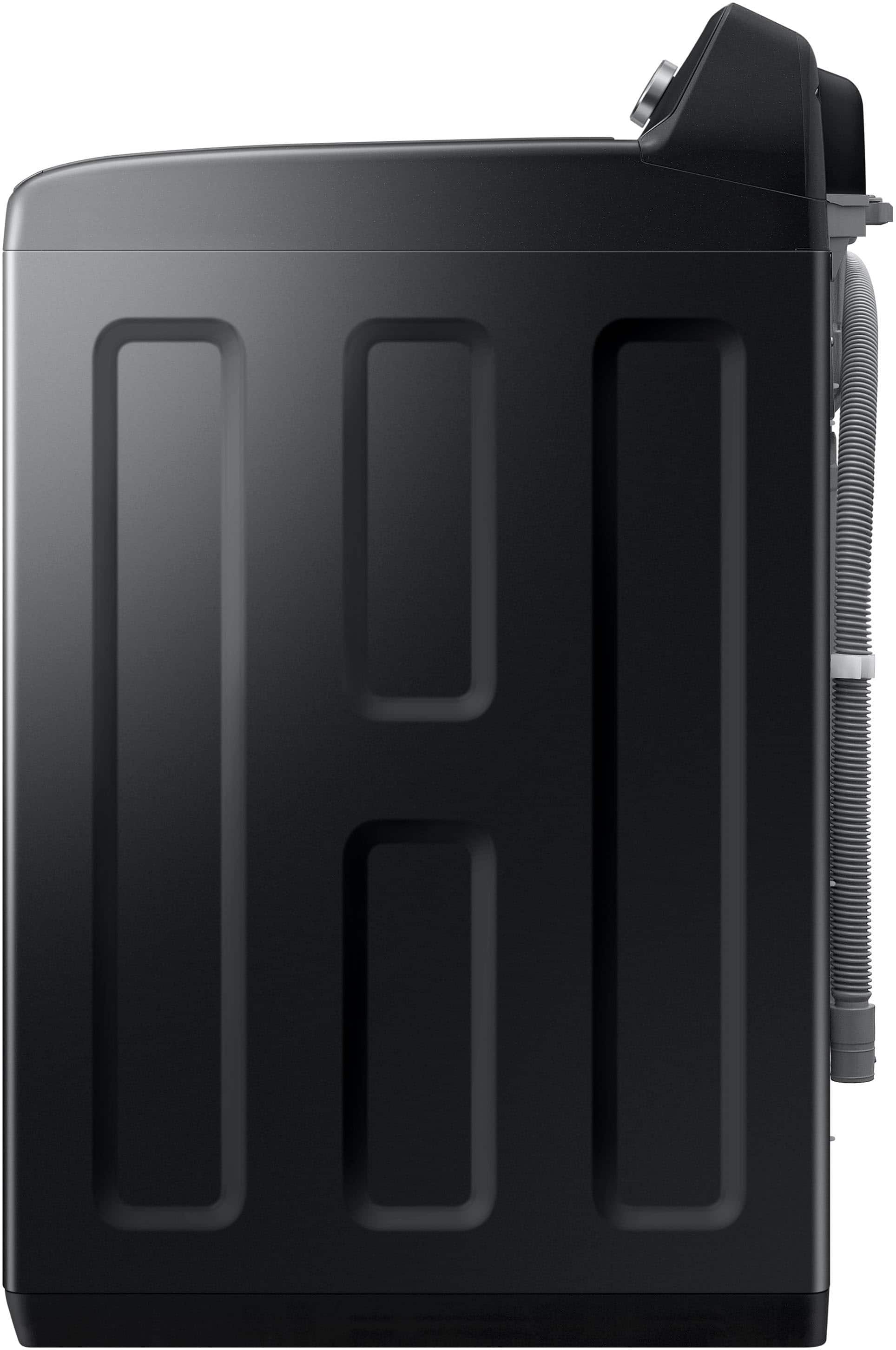 Samsung - 4.6 Cu. Ft. High-Efficiency Smart Top Load Washer with ActiveWave Agitator - Black - Image 7