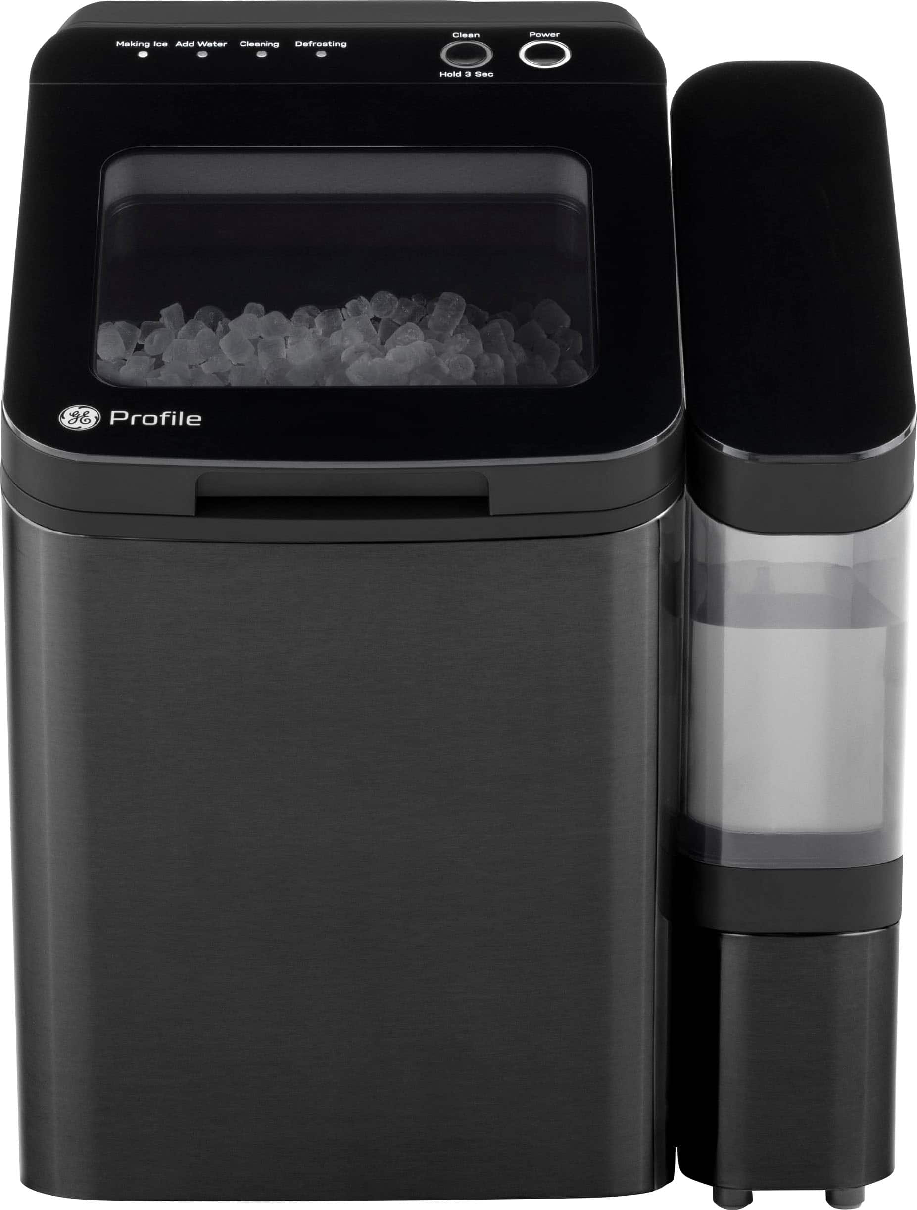 GE Profile - Opal 1.0 Nugget Ice Maker With Side Tank - Black - Image 2