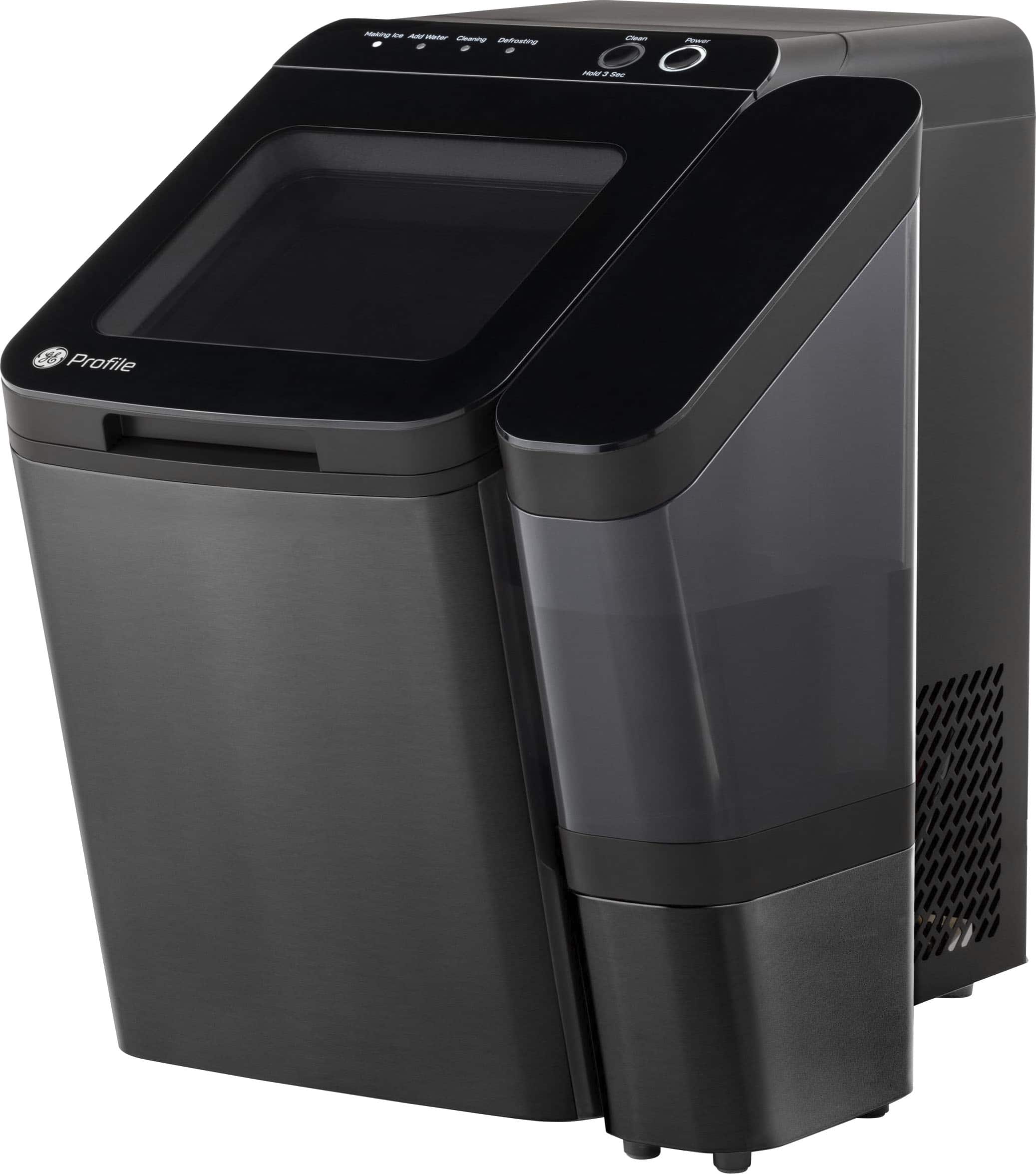 GE Profile - Opal 1.0 Nugget Ice Maker With Side Tank - Black - Image 3