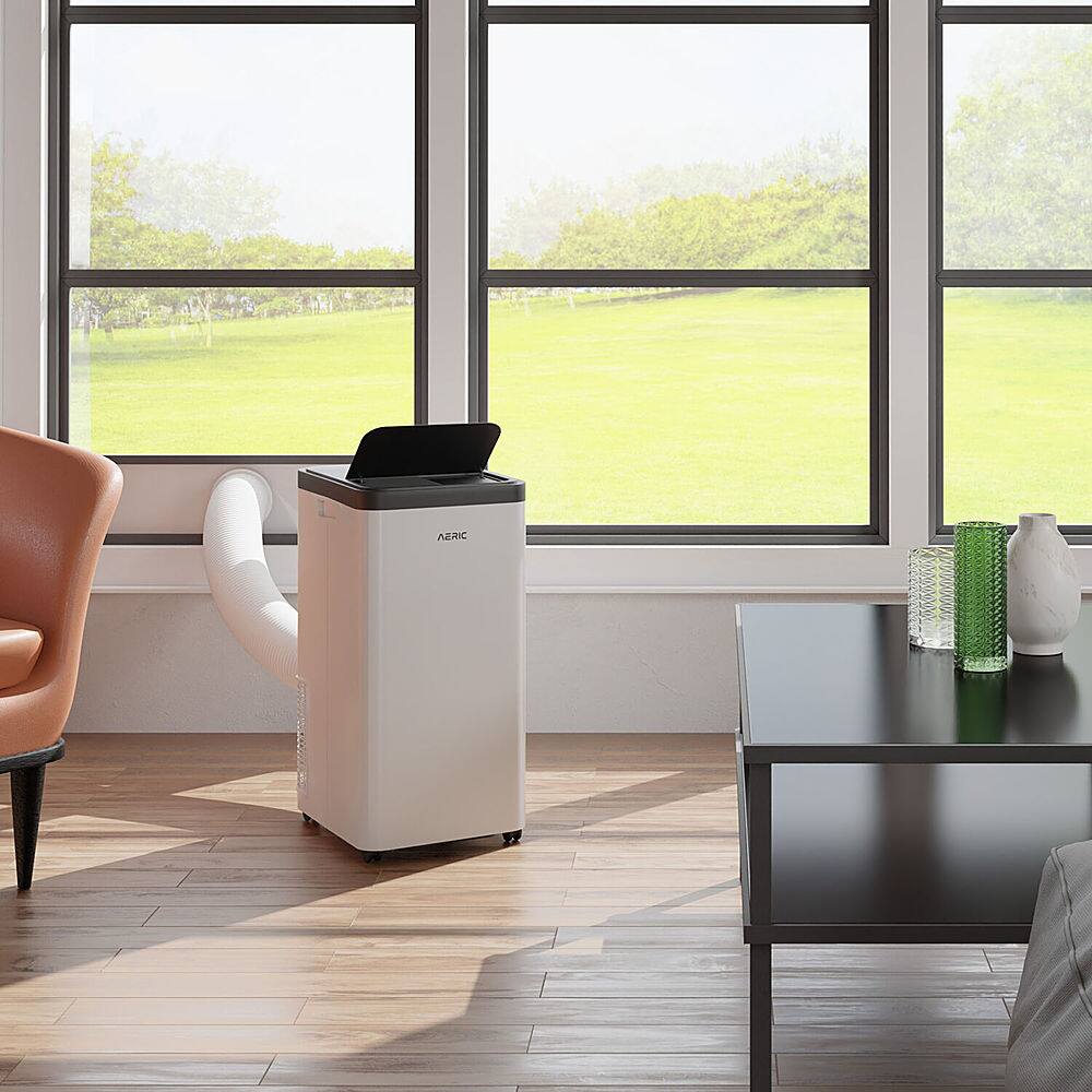 Aeric - 550 Sq. Ft Portable Air Conditioner - White - Image 2