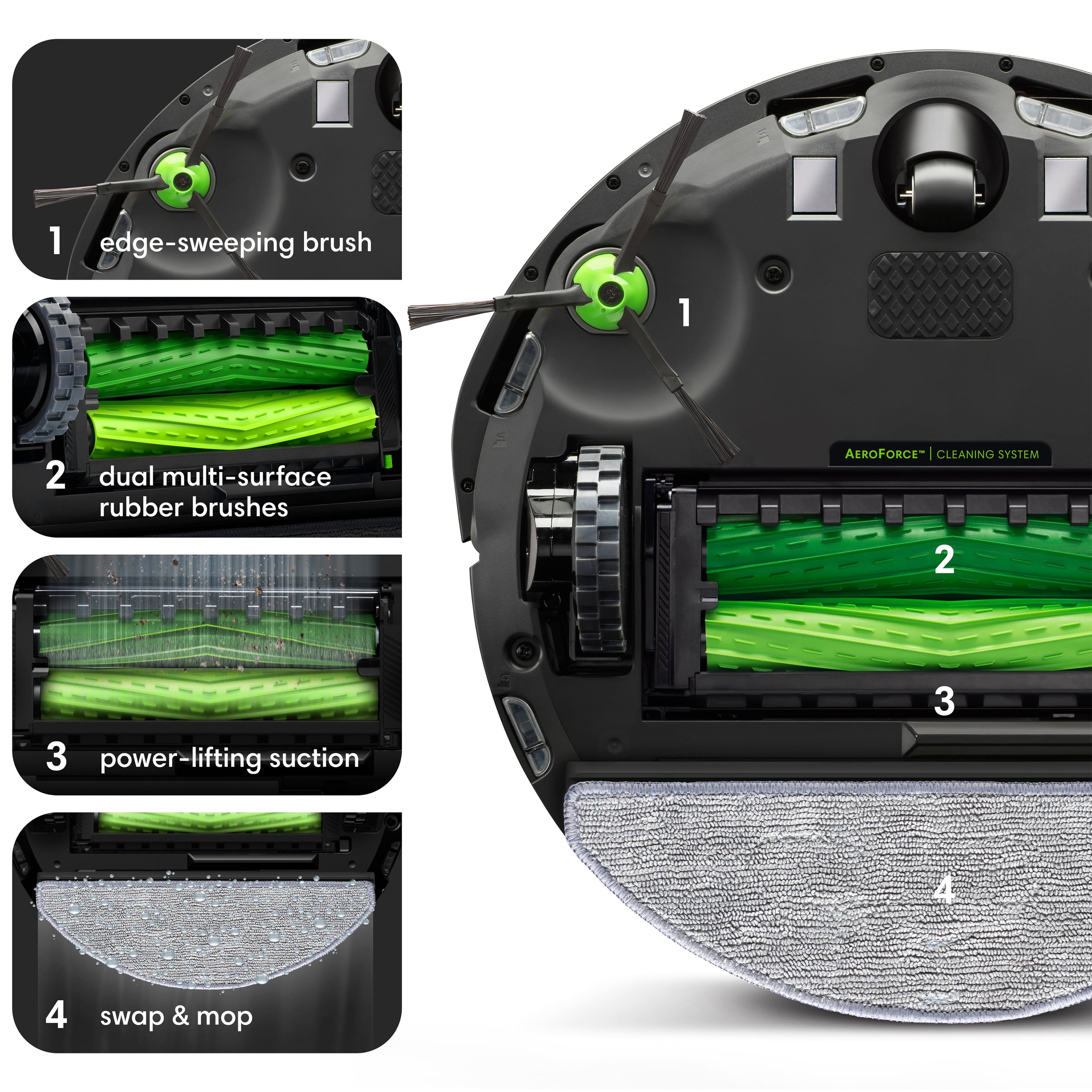 iRobot - Roomba Combo j5 Robot Vacuum and Mop - Graphite - Image 13