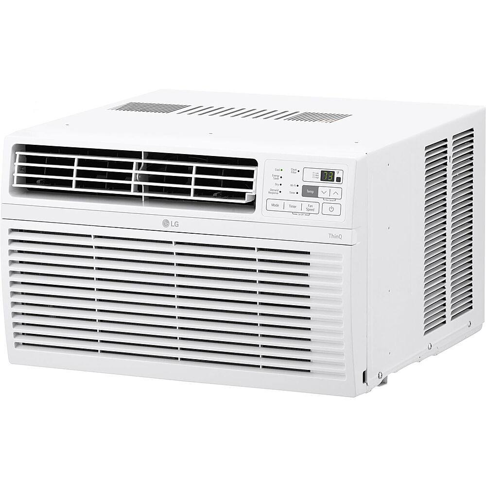 LG - 8,000 BTU Window Air Conditioner with Wifi Controls - White - Image 7