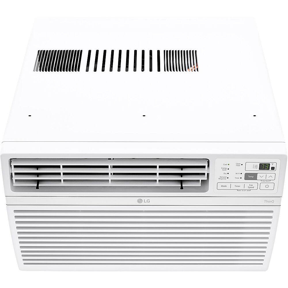 LG - 8,000 BTU Window Air Conditioner with Wifi Controls - White - Image 11