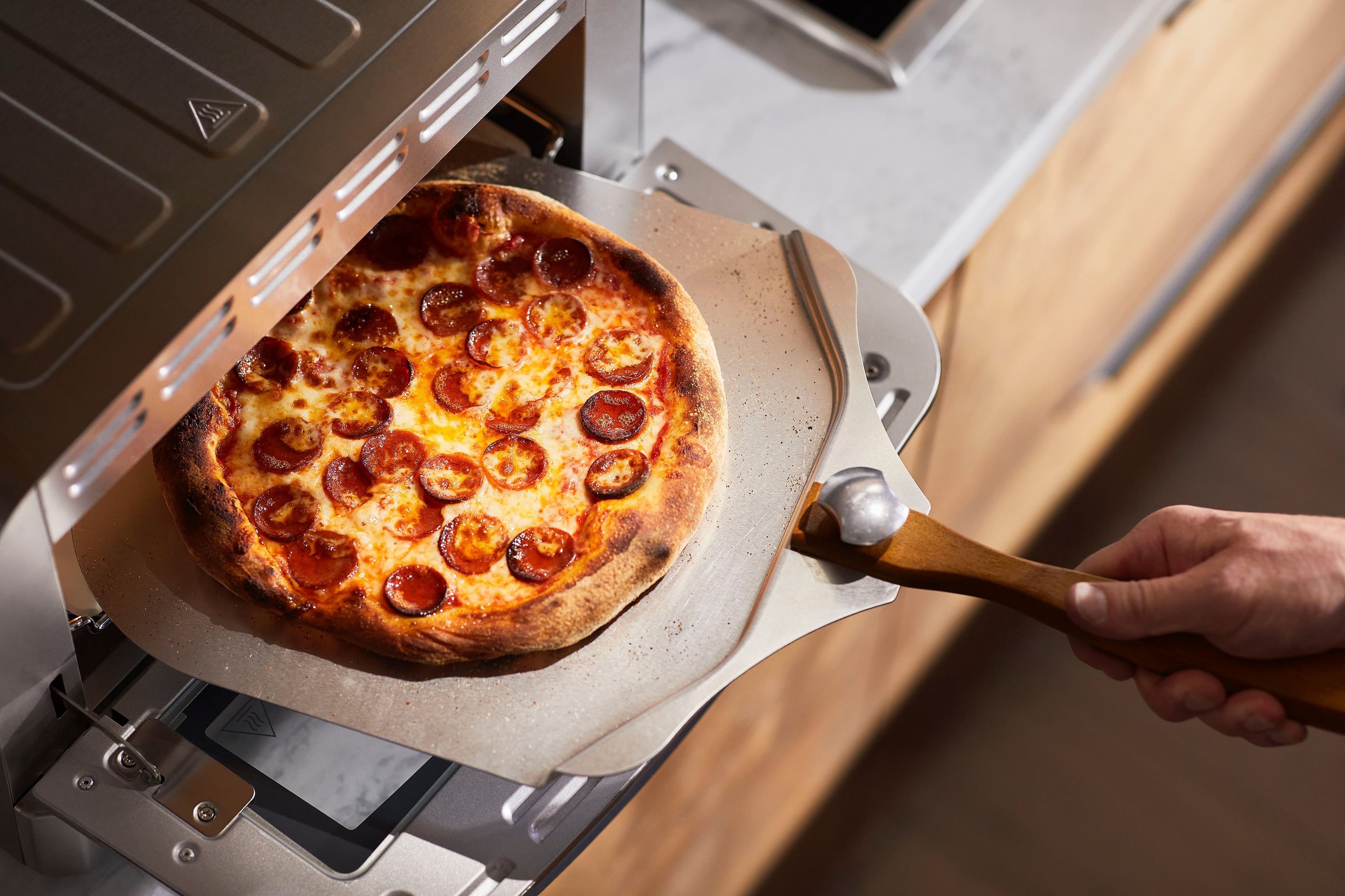 Cuisinart - Indoor Pizza Oven - Silver - Image 4
