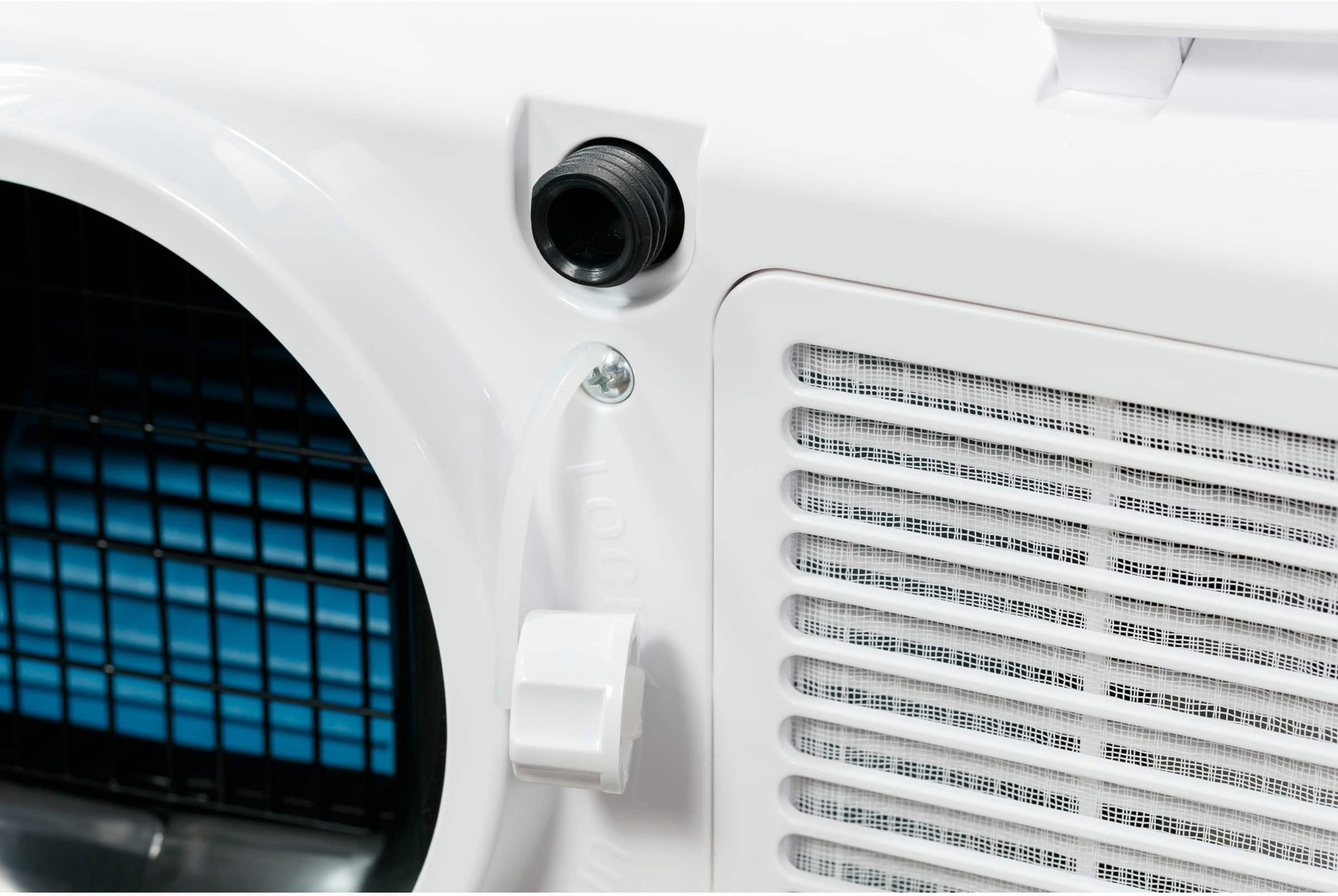 GE - 300 Sq. Ft. 7,500 BTU Smart Portable Air Conditioner - White - Image 10