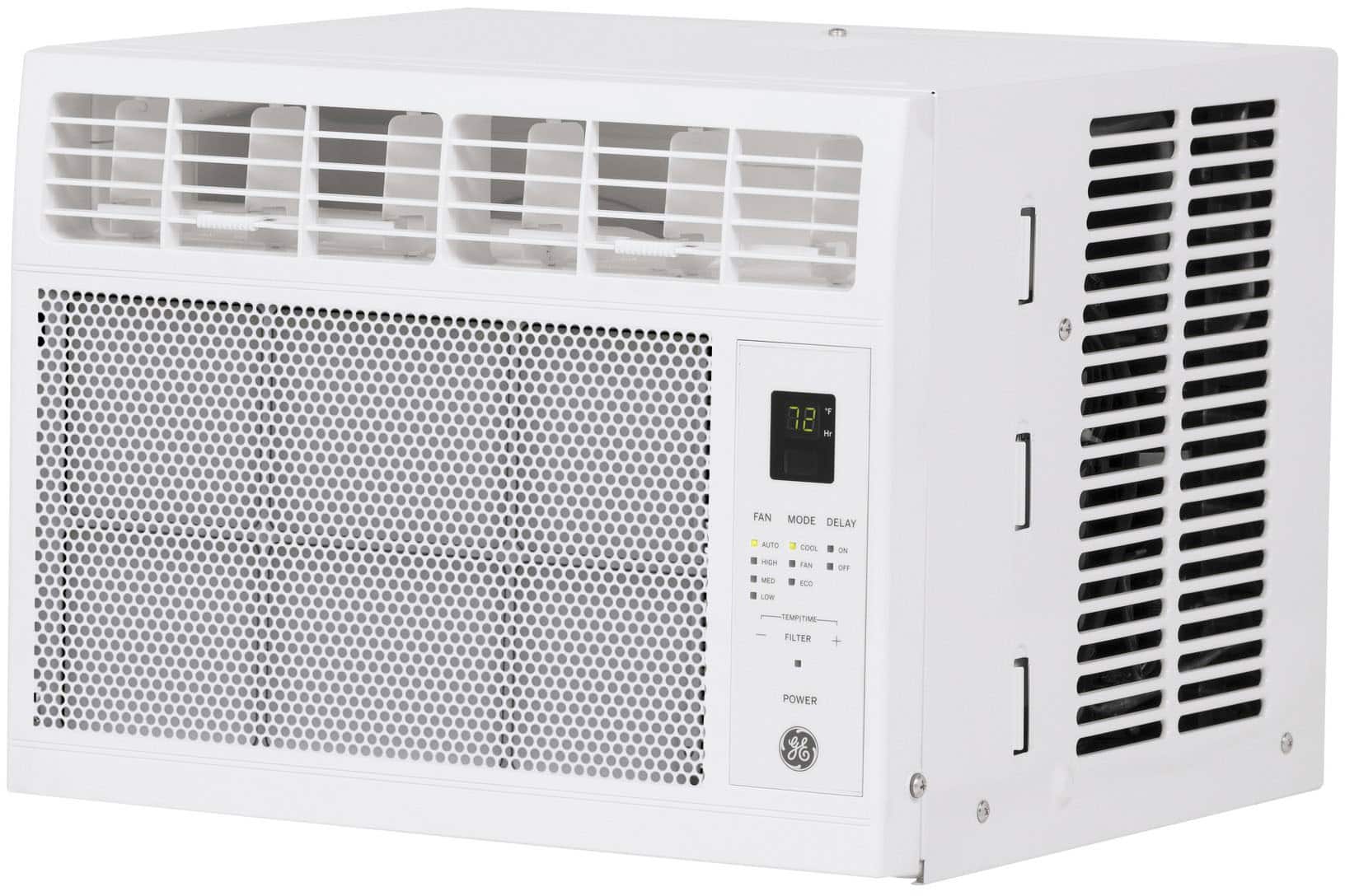 GE - 250 Sq. Ft. 6000 BTU Window Air Conditioner - White - Image 11