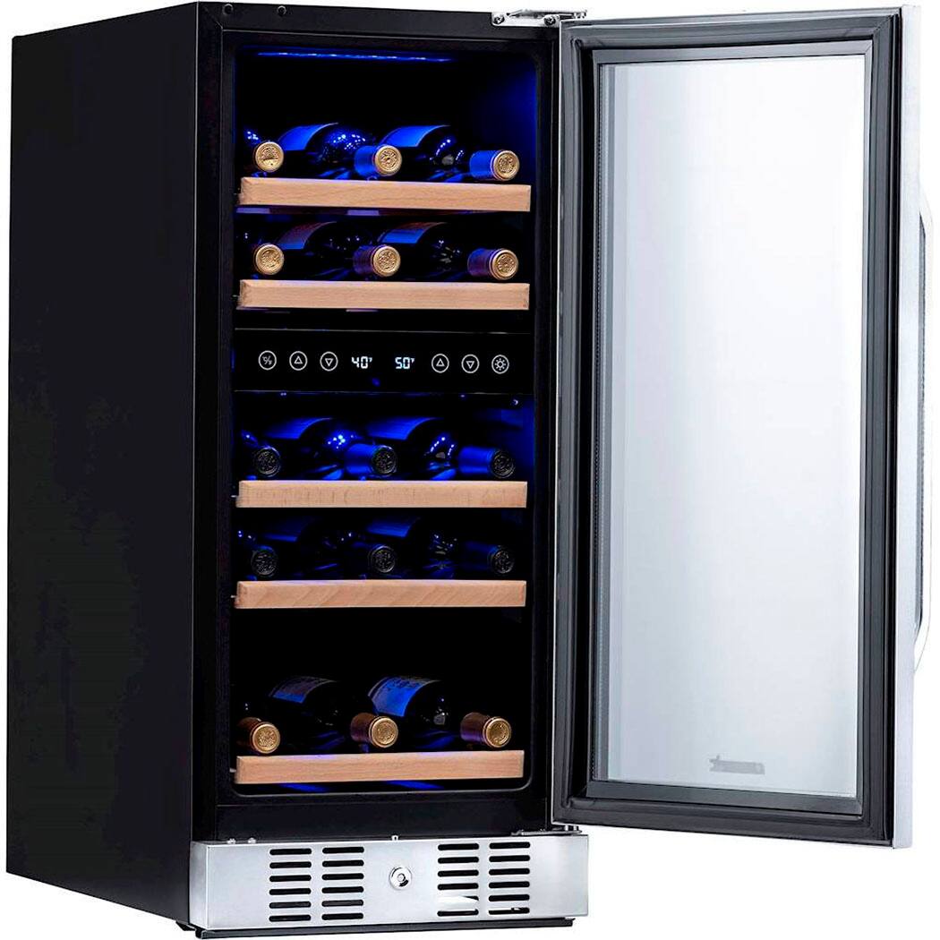 NewAir - Refurbished 29-Bottle Wine Cooler - Stainless Steel - Image 4