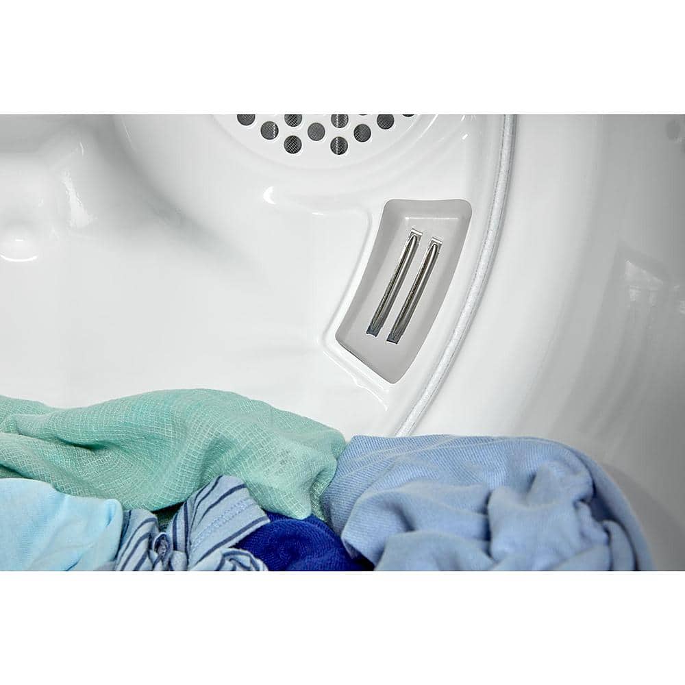 Maytag - 7.0 Cu. Ft. Electric Dryer with Steam and Extra Power Button - Volcano Black - Image 5
