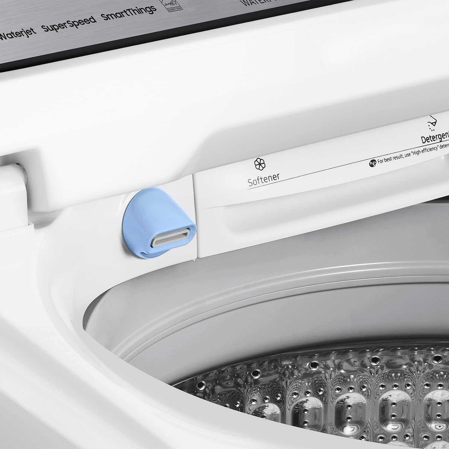 Samsung - 5.2 Cu. Ft. High-Efficiency Smart Top Load Washer with Super Speed Wash - White - Image 11