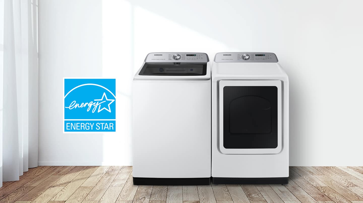 Samsung - 5.2 Cu. Ft. High-Efficiency Smart Top Load Washer with Super Speed Wash - White - Image 21