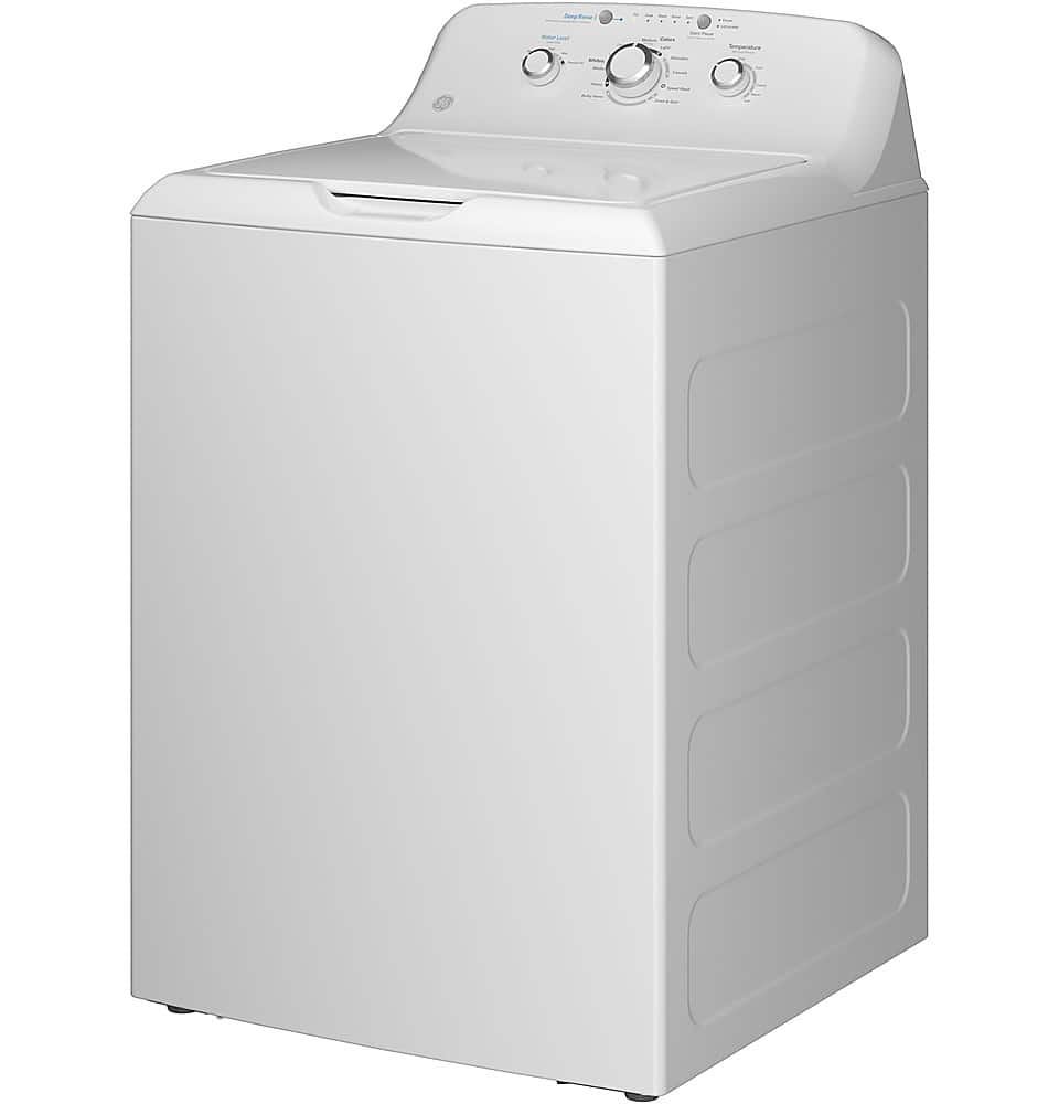 GE - 4.0 Cu. Ft. High-Efficiency Top Load Washer with Water Level Control - White - Image 4
