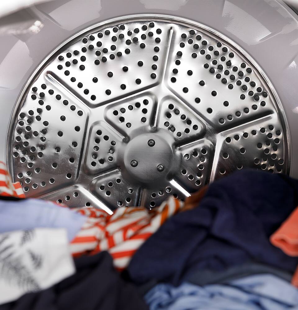 Hotpoint - 6.2 Cu. Ft. Electric Dryer with Auto Dry - White - Image 8