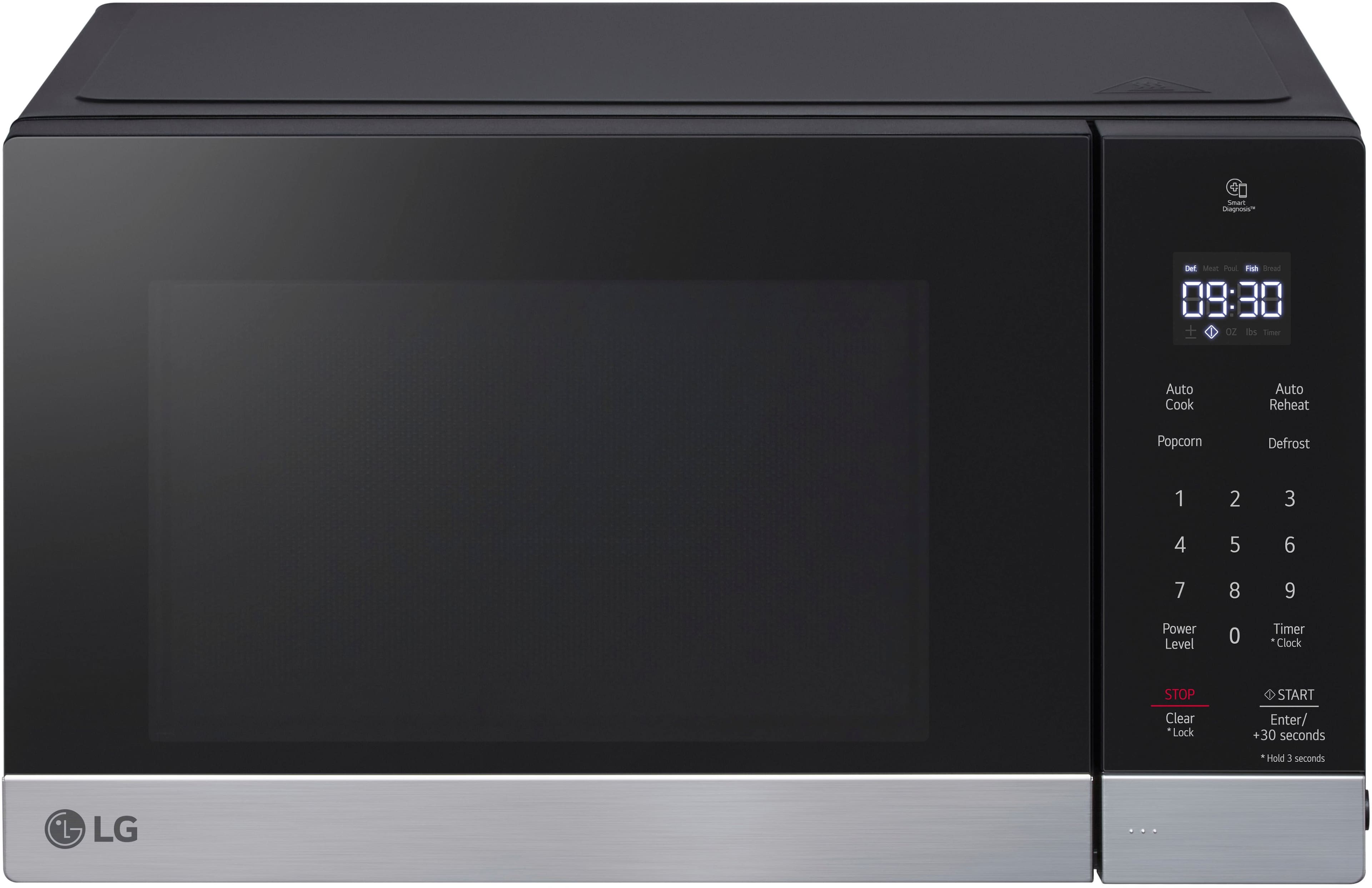 LG - 0.9 Cu. Ft. Countertop Microwave with Sensor Cooking and Smart Inverter - Stainless Steel - Image 6