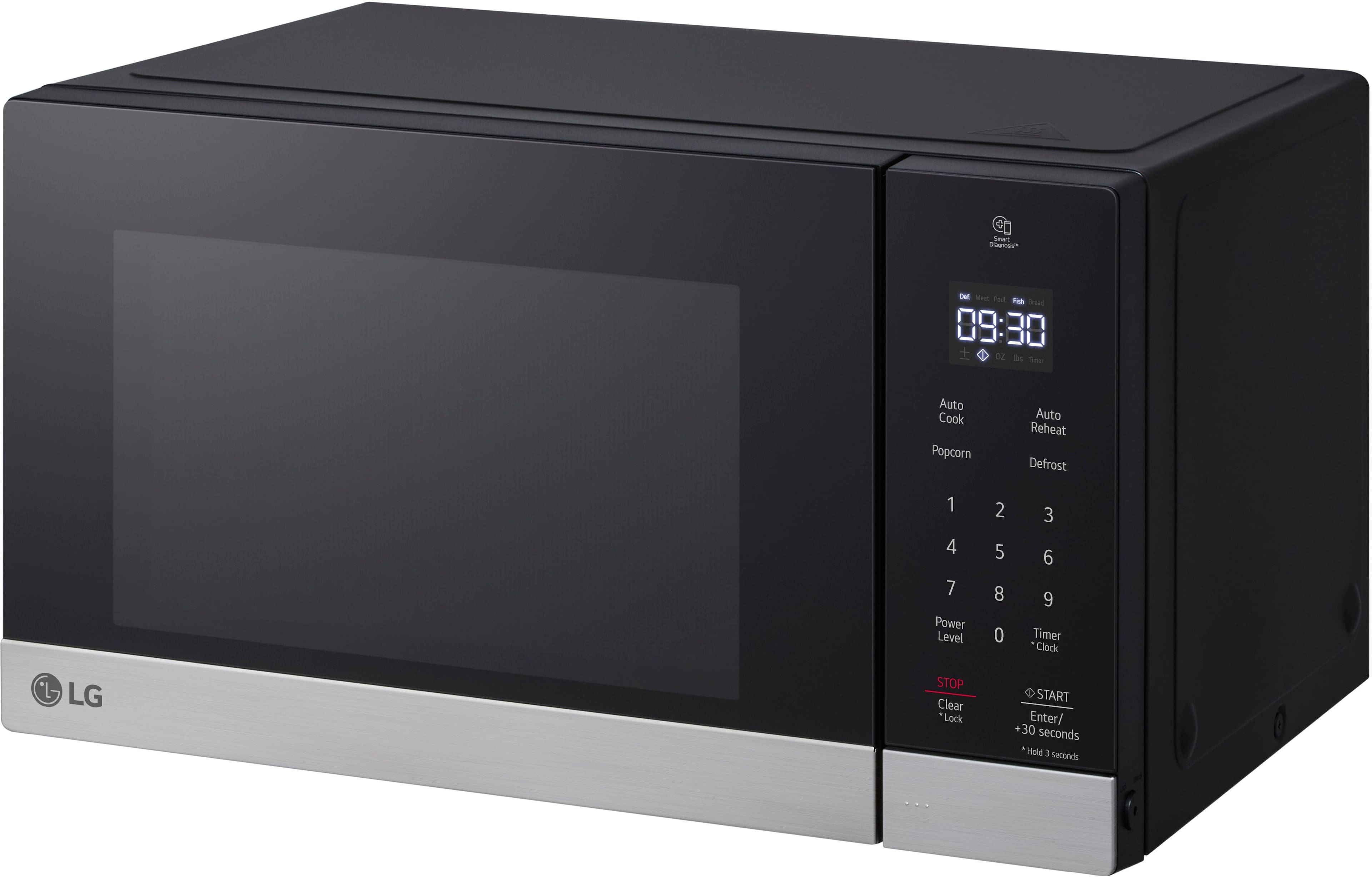LG - 0.9 Cu. Ft. Countertop Microwave with Sensor Cooking and Smart Inverter - Stainless Steel - Image 12