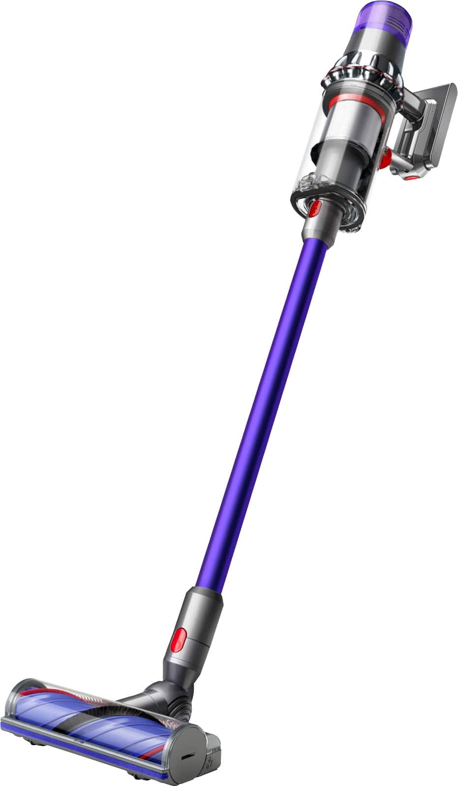 Dyson - V11 Plus Cordless Vacuum - Nickel/Purple
