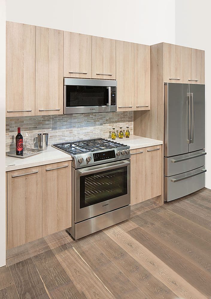 Bosch - 300 Series 1.6 Cu. Ft. Over-the-Range Microwave - Stainless Steel - Image 2