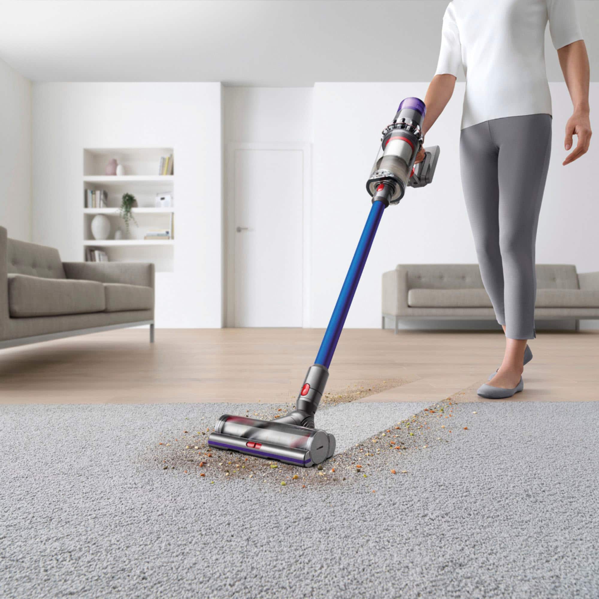Dyson - Refurbished V11 Torque Drive Cordless Vacuum - Blue/Nickel - Image 5