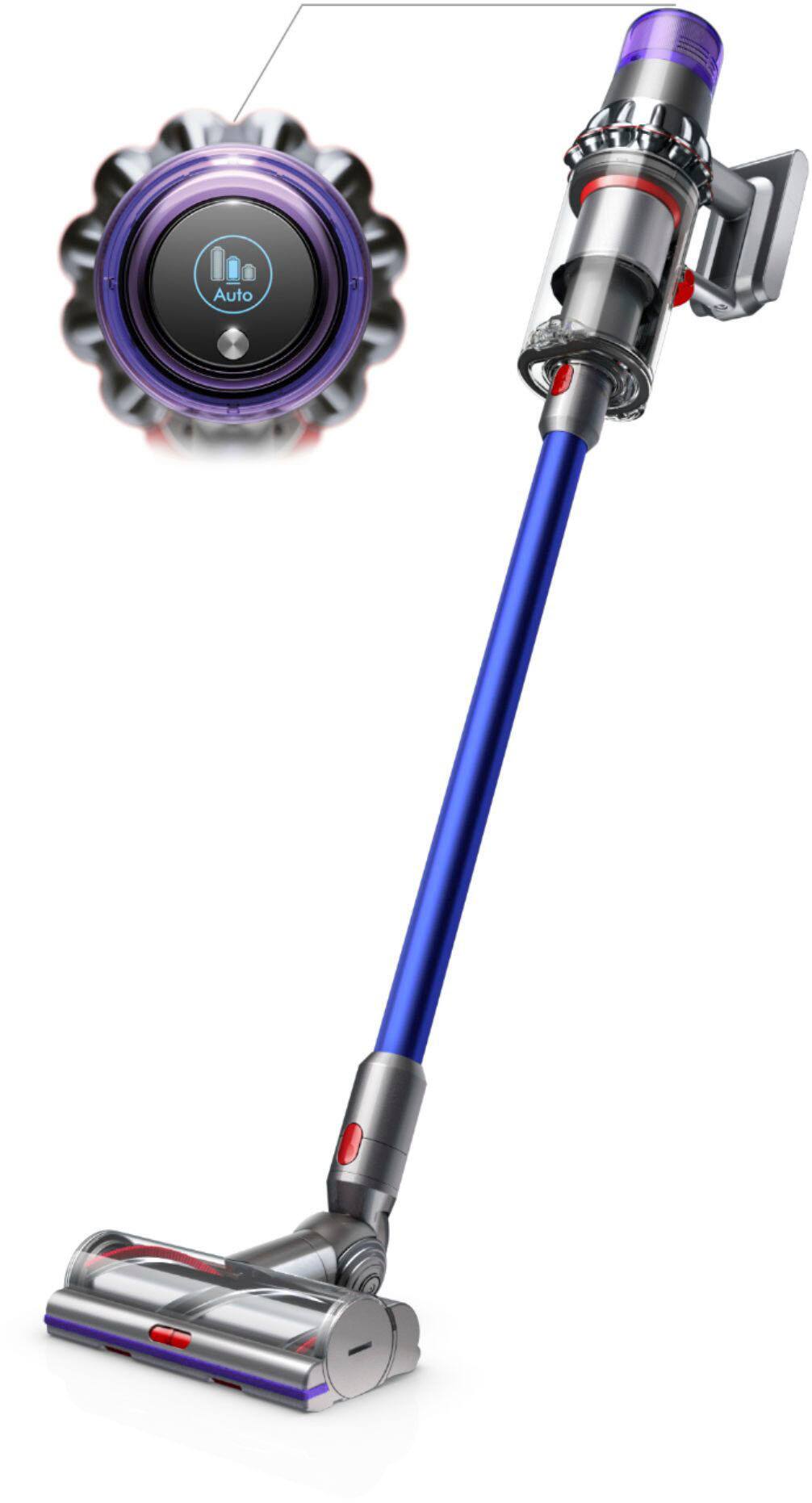 Dyson - Refurbished V11 Torque Drive Cordless Vacuum - Blue/Nickel - Image 2