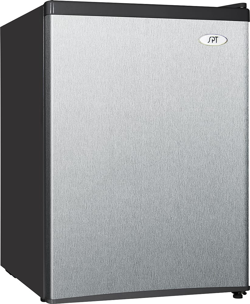 SPT - 2.4 Cu. Ft. Mini Fridge - Stainless steel - Image 2